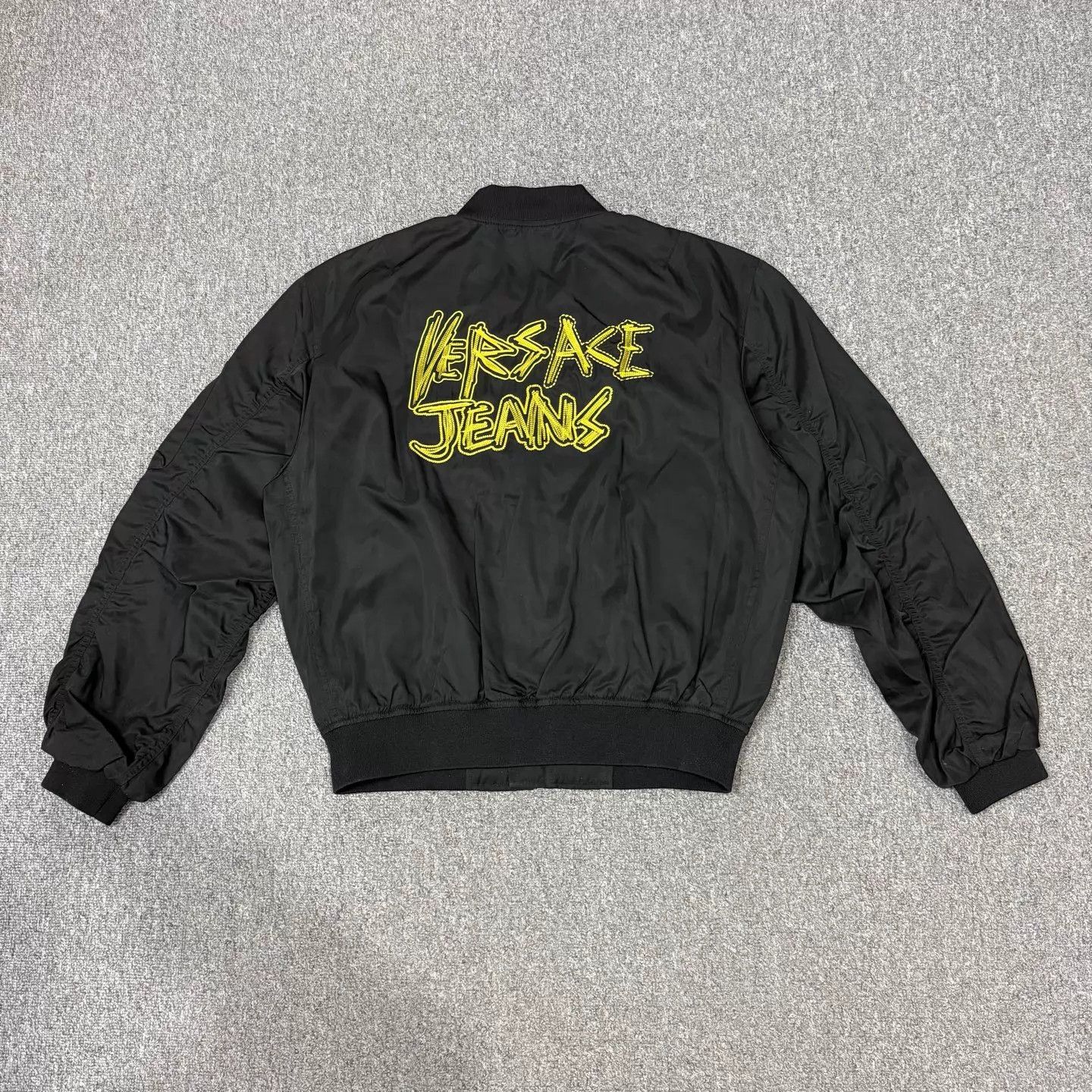 Versace Versace Black Nylon Jacket 46 99 New Size US S / EU 44-46 / 1 - 2 Thumbnail
