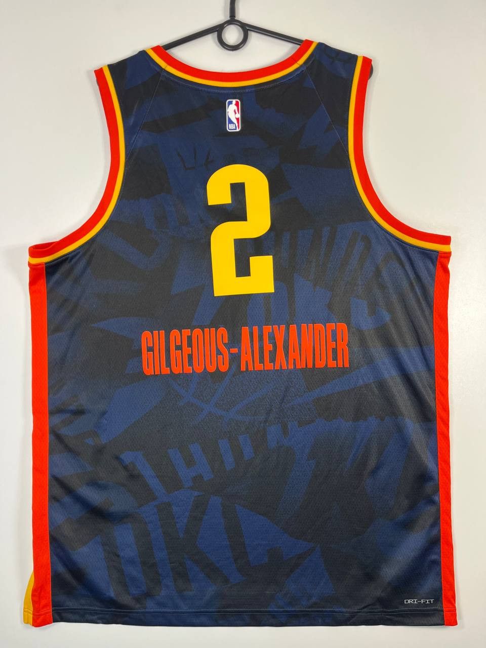 Nike Nike NBA Oklahoma City Thunder City Jersey #2 Size XL Size US XL / EU 56 / 4 - 6 Thumbnail
