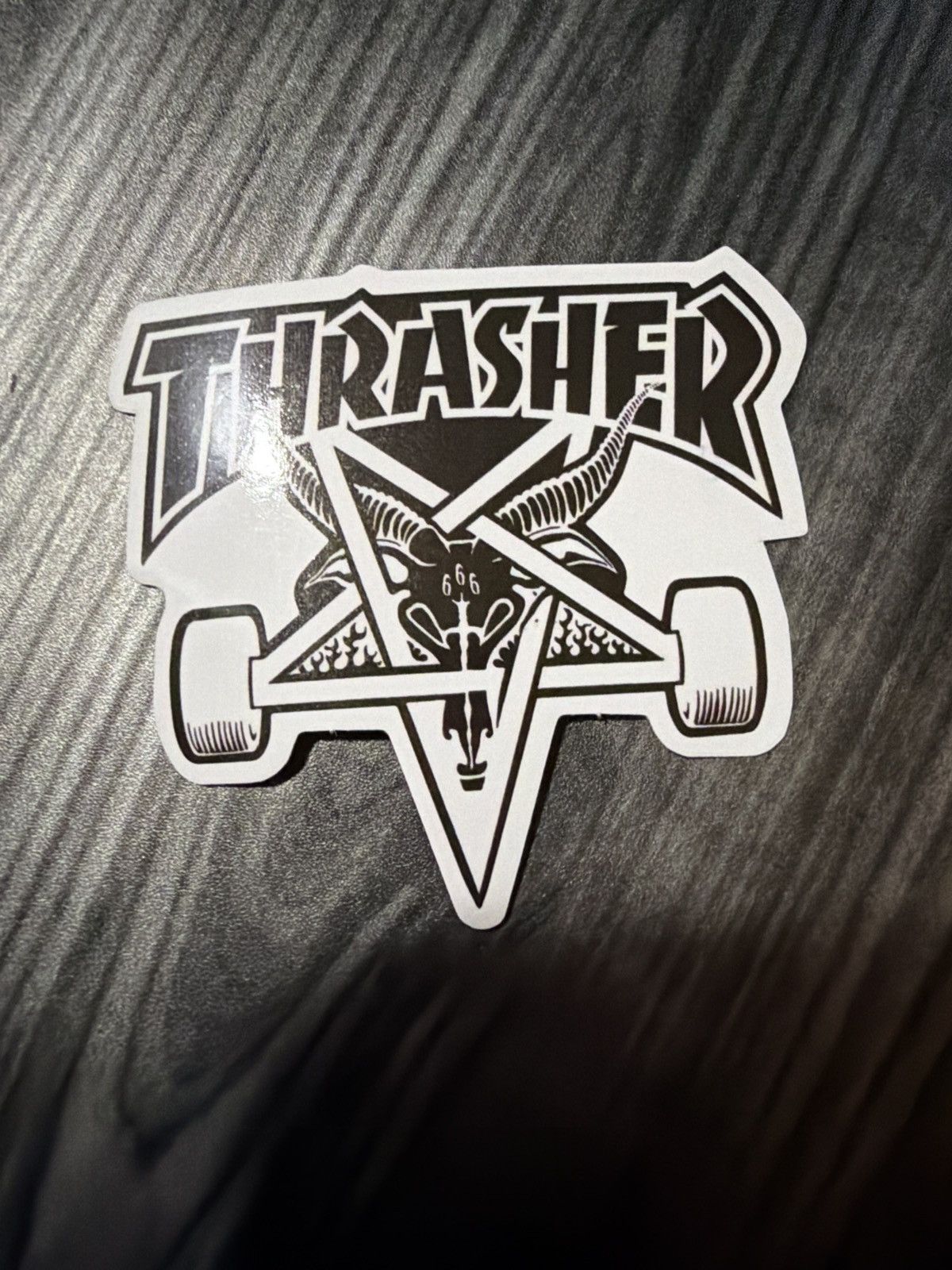 Thrasher Thrasher Skate Goat Sticker Size ONE SIZE - 1 Thumbnail