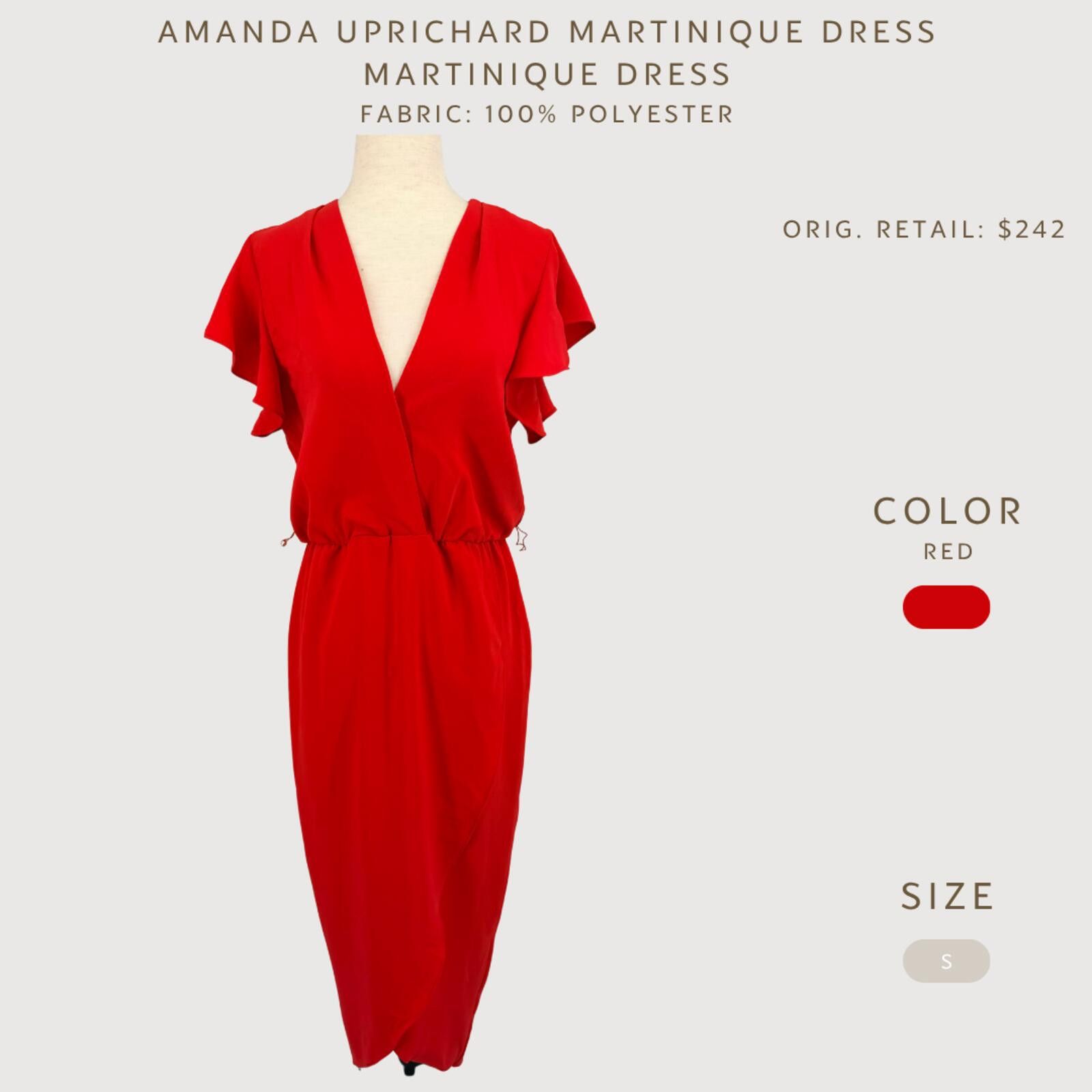 Other Revolve Amanda Uprichard Martinique Midi Dress S Size S / US 4 / IT 40 - 2 Thumbnail