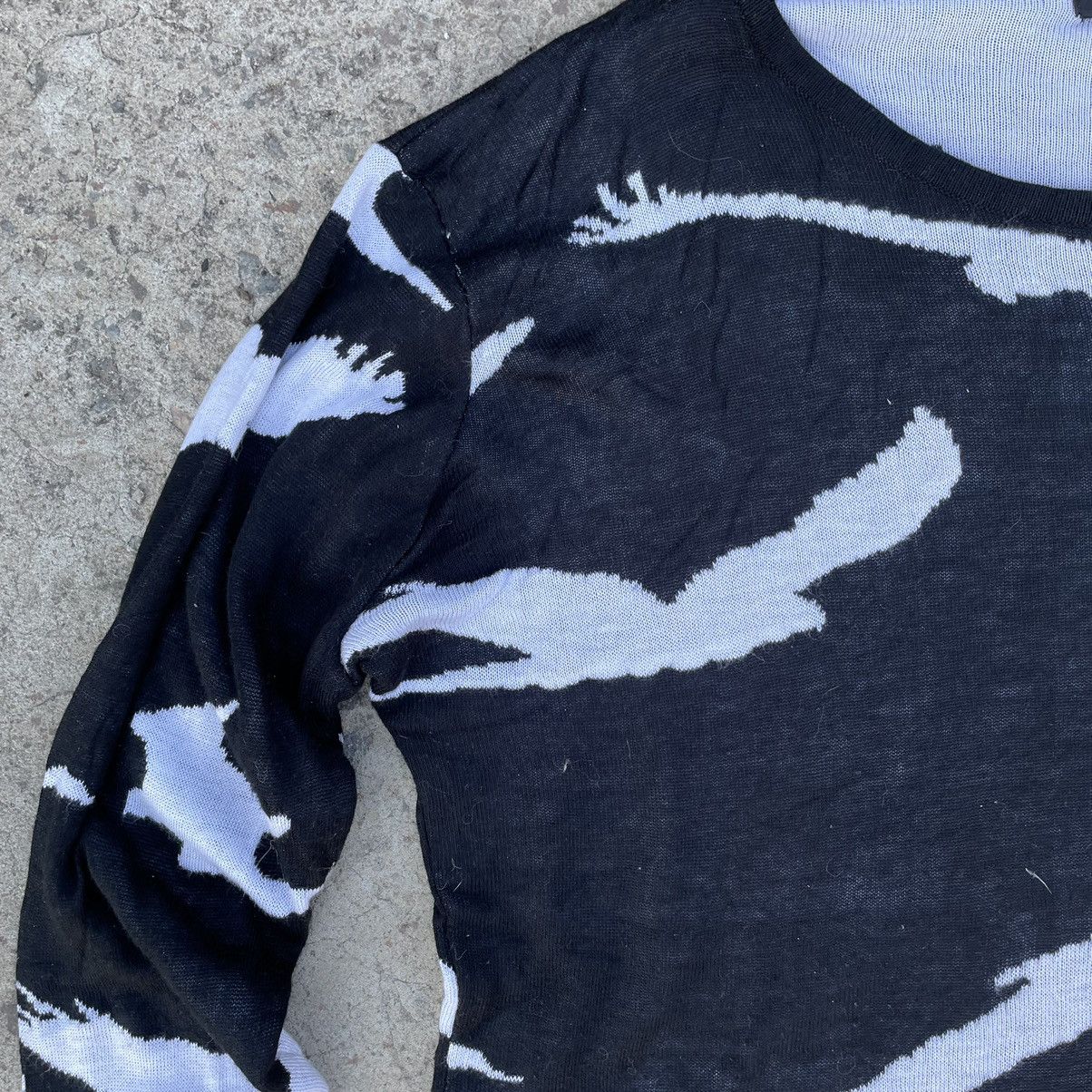 Japanese Brand × Vintage Vintage Knit Sweater Y2K 90s Overprint USA Japanese Style Size XXL / US 16-18 / IT 52-54 - 7 Thumbnail