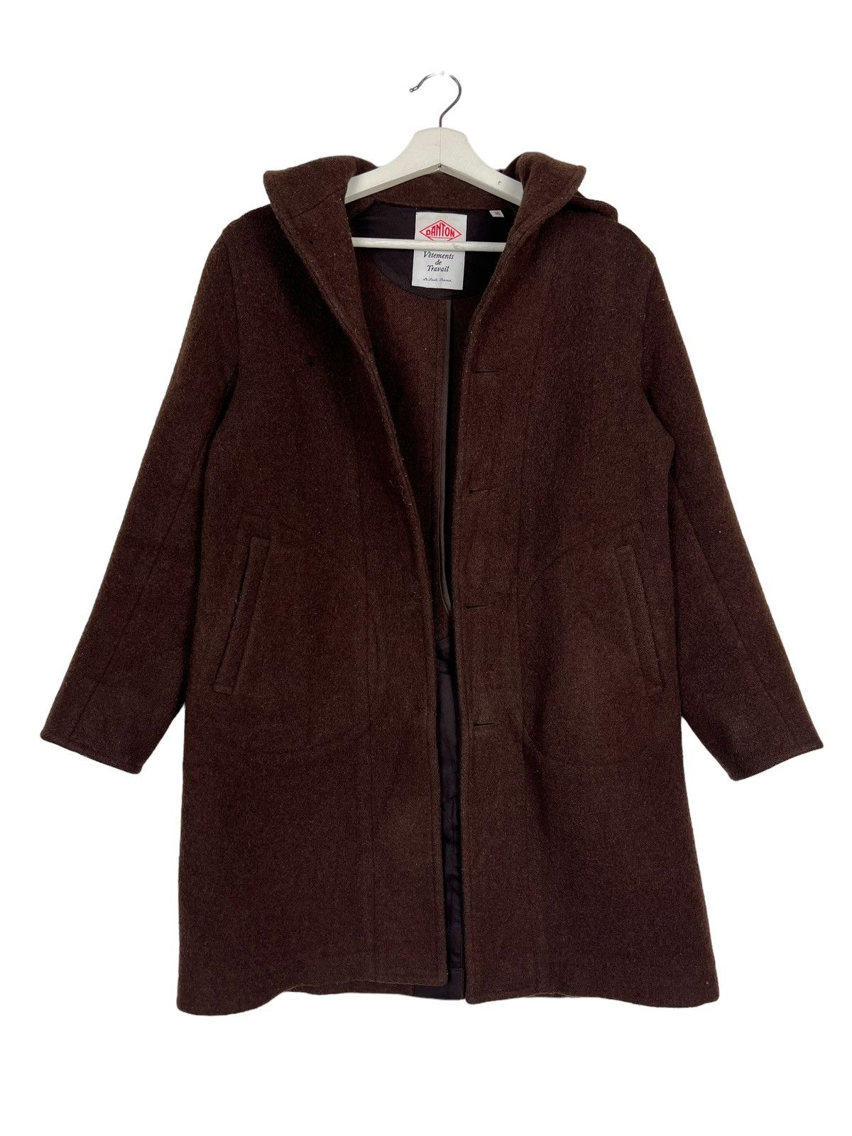Danton 🔥DANTON WOOL OVERCOAT Size US S / EU 44-46 / 1 - 1 Thumbnail