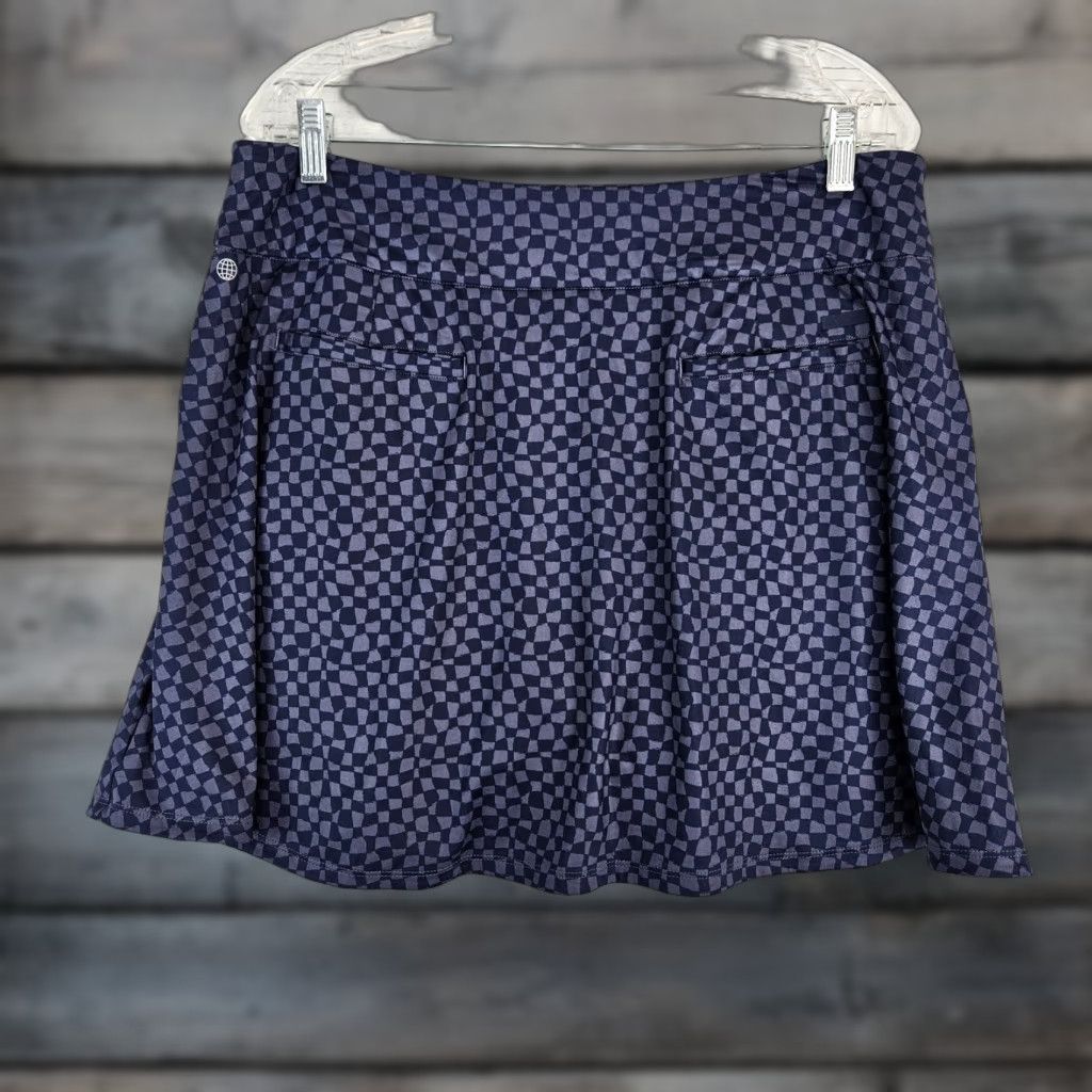 Adidas adidas Skort Womens Blue Pull On Pockets Size L Large Activewear Short 17" Waist 17.5" Length Womens Size ONE SIZE - 1 Thumbnail