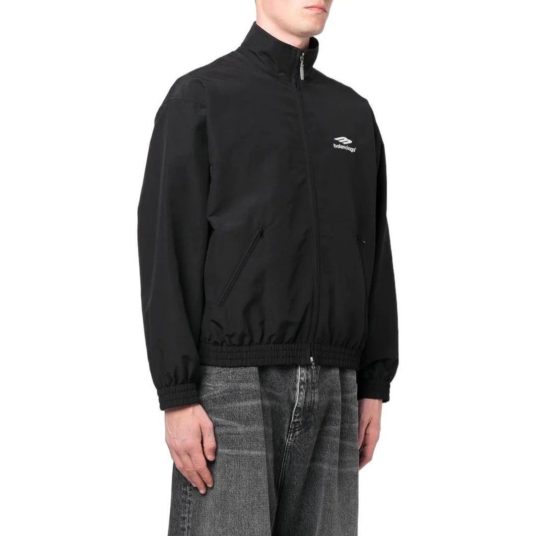 Balenciaga Balenciaga 3B Logo Black Track Jacket Size US M / EU 48-50 / 2 - 4 Thumbnail
