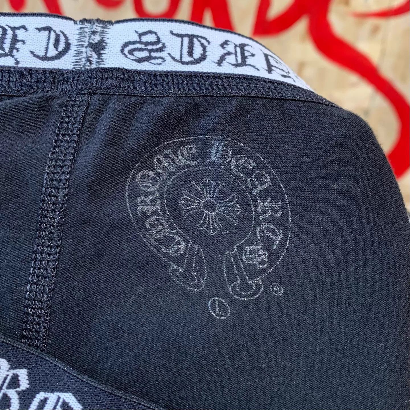Chrome Hearts Chrome Hearts Embroidered Yoga Leggings Unwashed L 99N Size 28" / US 6 / IT 42 - 2 Thumbnail