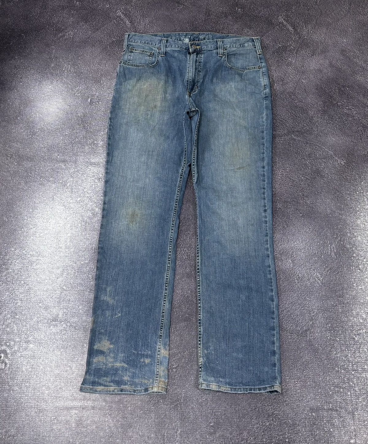Carhartt Vintage Carhartt Rugged Flex Denim Relaxed Fit Blue Jeans Size US 38 / EU 54 - 2 Thumbnail