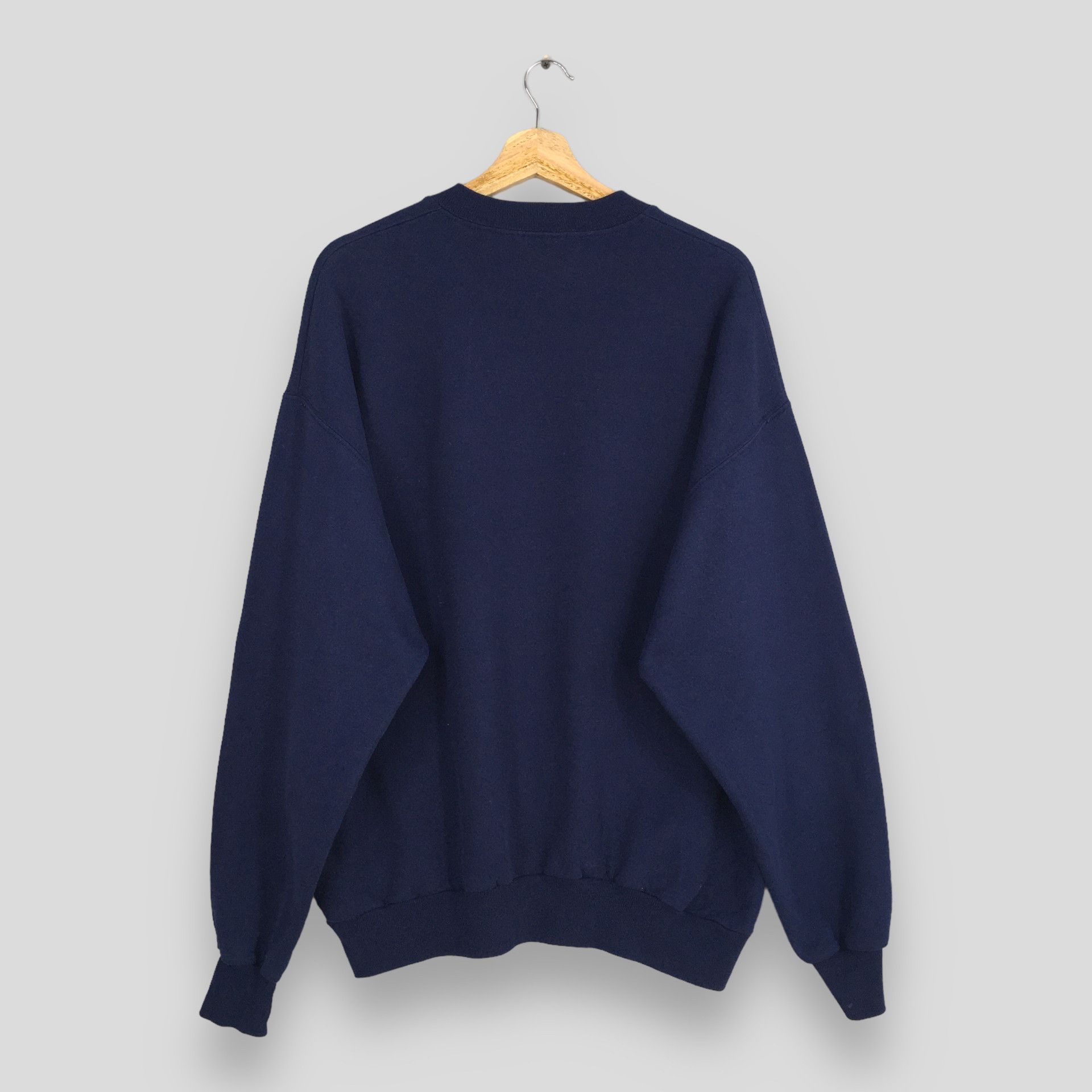Jerzees Vintage 90s Jerzees Usa Navy Blue Sweatshirt XLarge Size US XL / EU 56 / 4 - 6 Thumbnail