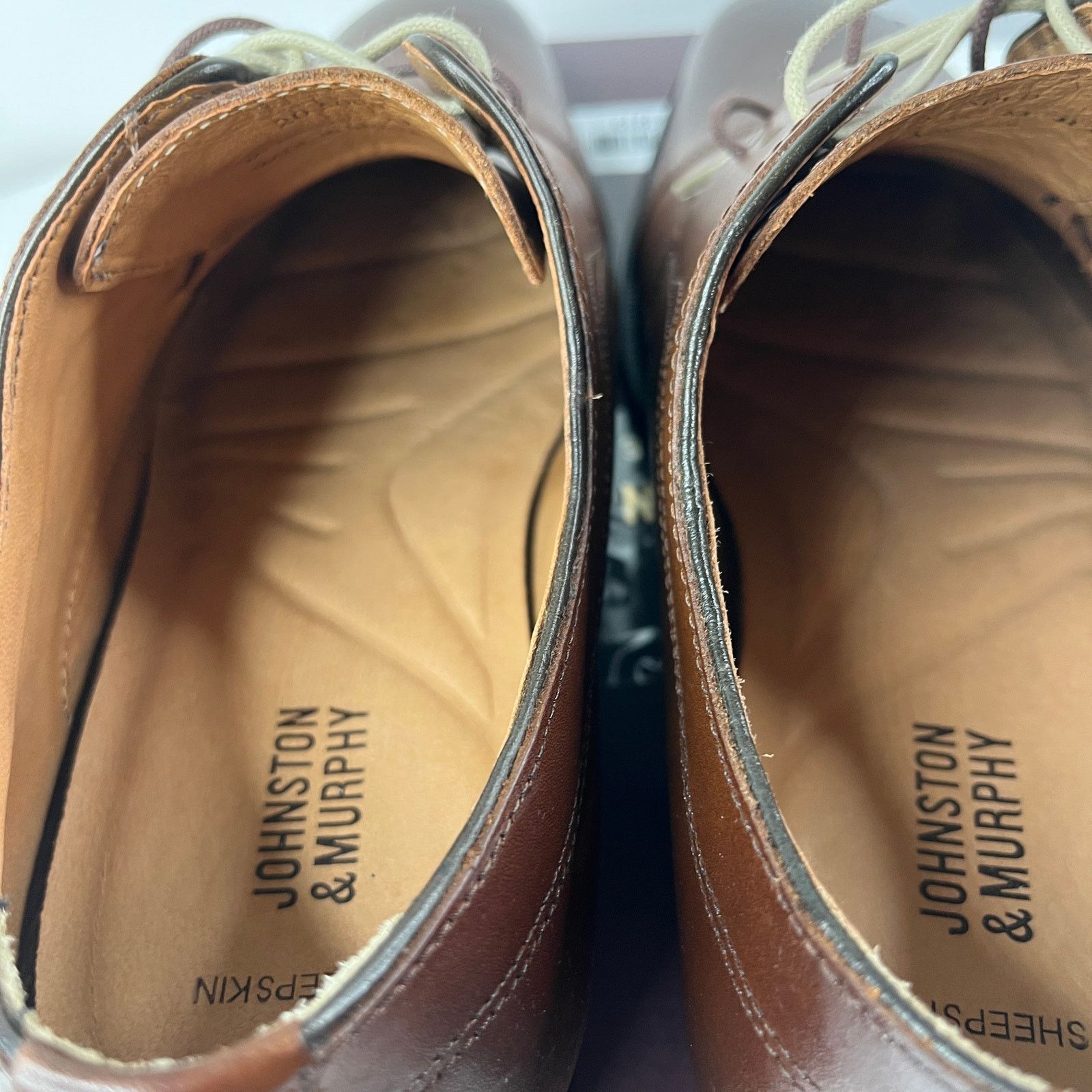 Johnston & Murphy Johnston & Murphy McClain Cap Toe 20-5090 Mens Size 9.5 Size US 9.5 / EU 42-43 - 6 Thumbnail