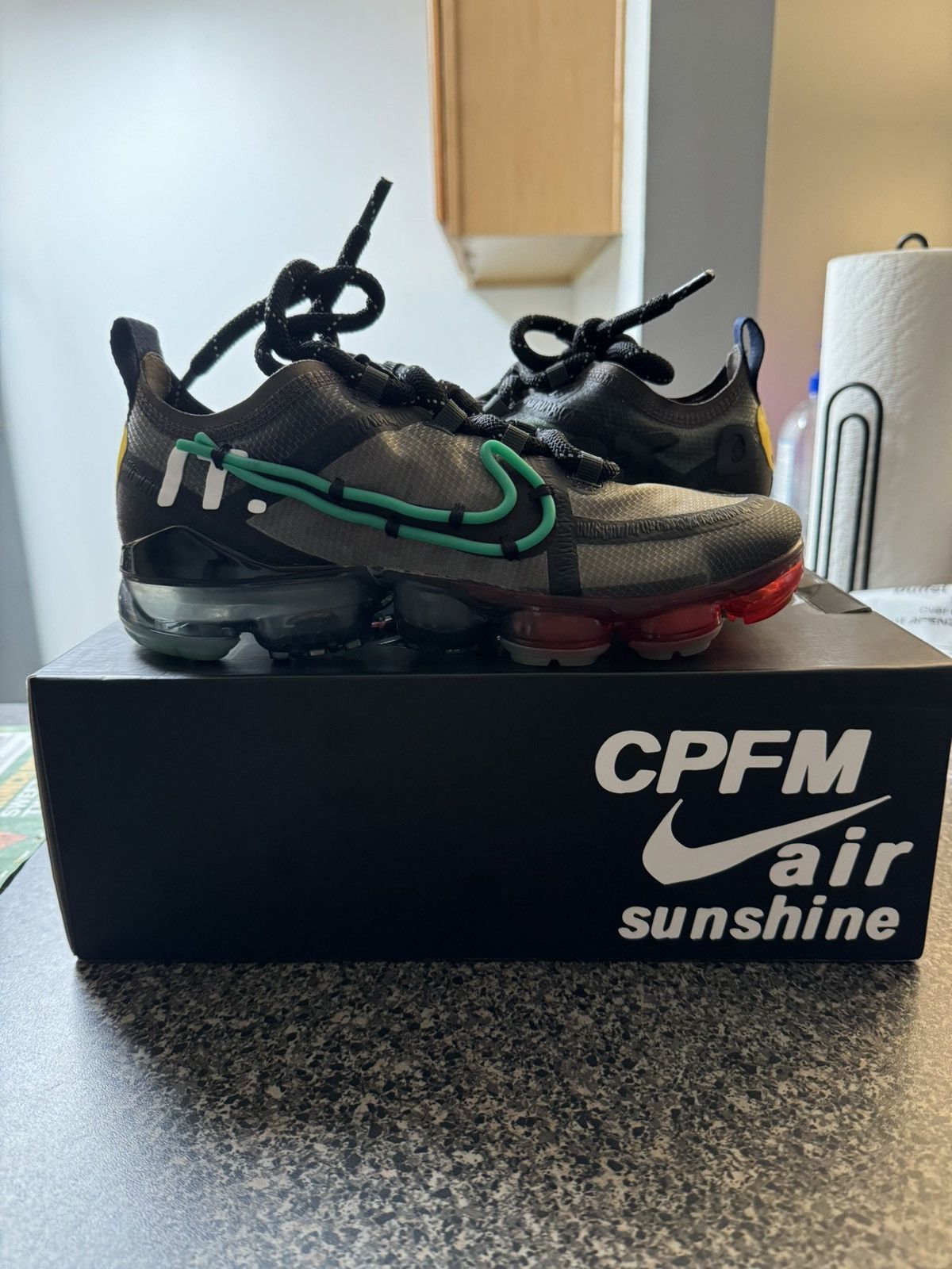 Cactus Plant Flea Market × Nike Air Vapormax 2019/CPFM Size US 8 / EU 41 - 1 Thumbnail