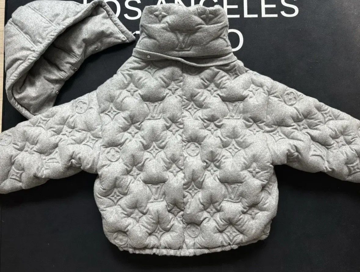 Louis Vuitton Louis Vuitton Monogram Puffer Jacket Size US M / EU 48-50 / 2 - 2 Thumbnail
