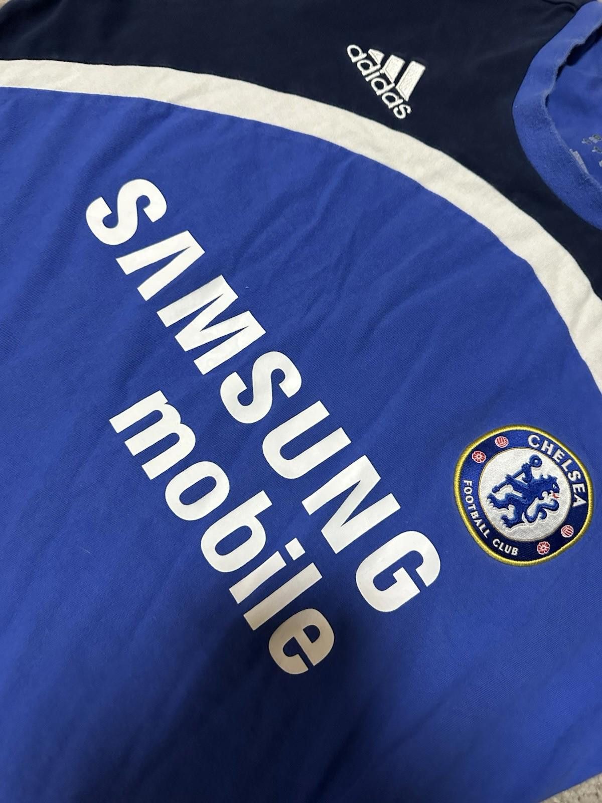 Adidas ADIDAS CHELSEA 200708 TRAINING FOOTBALL SOCCER SHIRT JERSEY Size US L / EU 52-54 / 3 - 6 Thumbnail