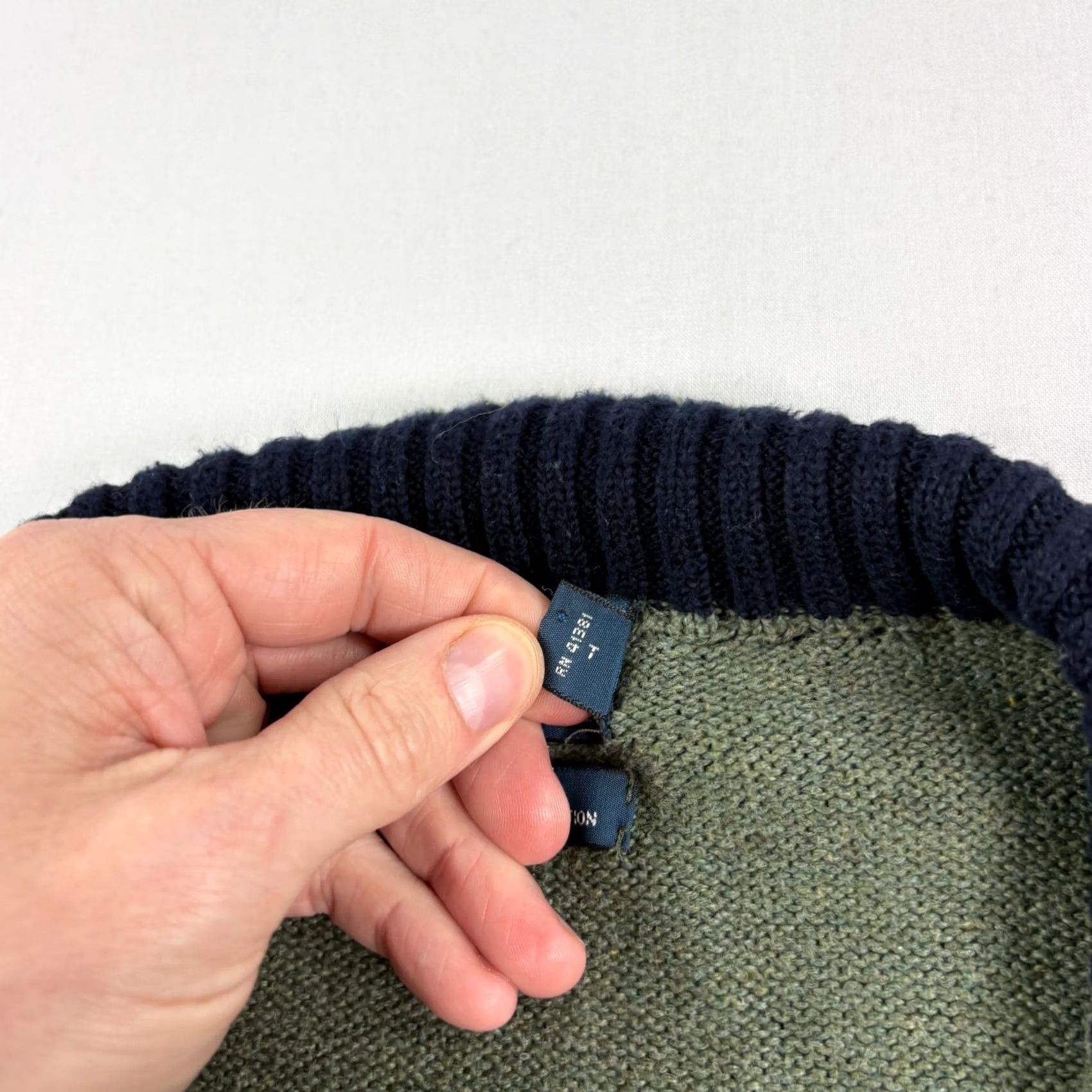 Polo Ralph Lauren Polo Ralph Lauren 1/4 Zip Sweater Mens 4XB Big Green Cotton Pullover Logo Mock Neck Long Sleeve Big & Tall Mens Sweater Size US XXL / EU 58 / 5 - 6 Thumbnail