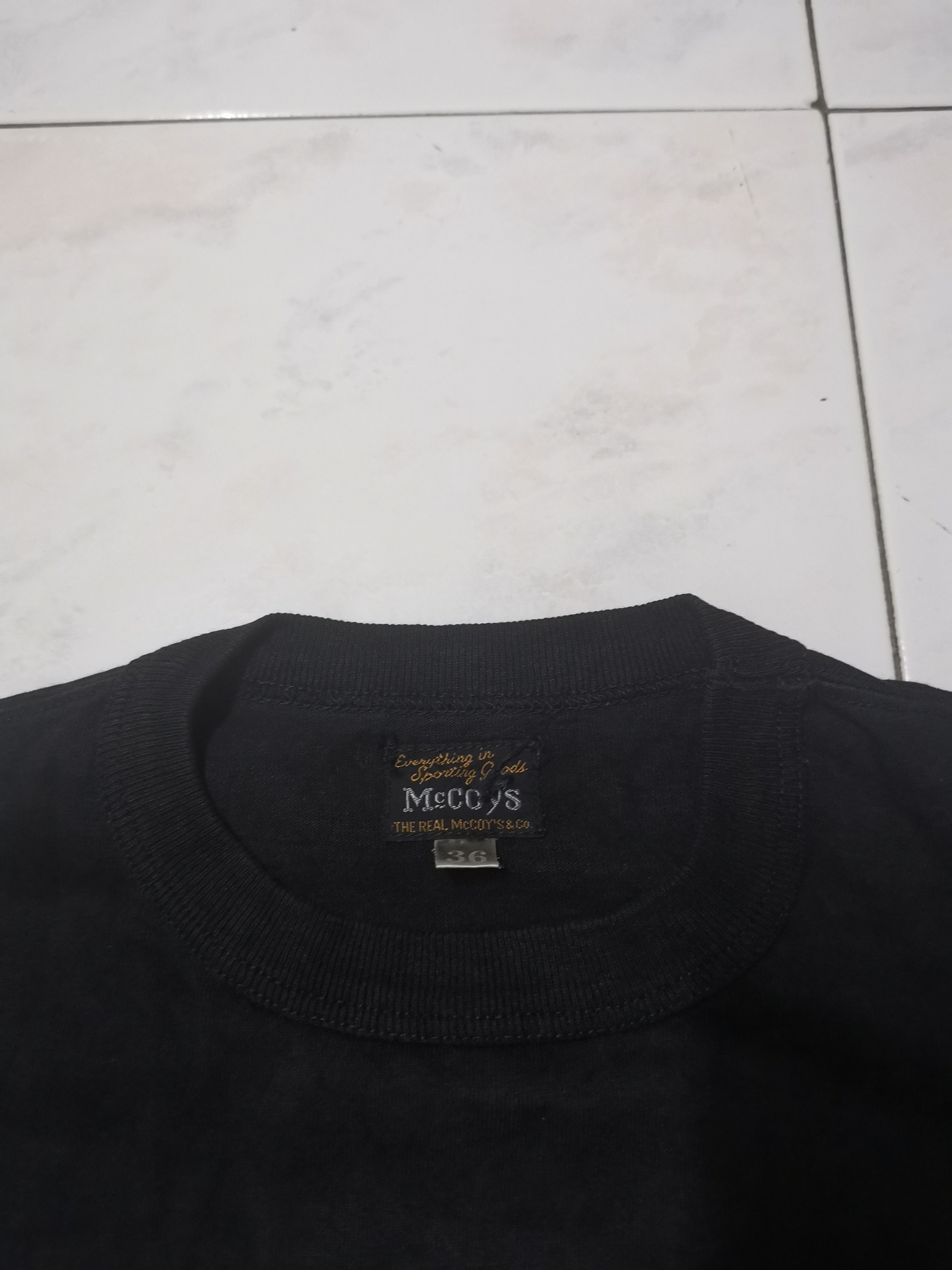 Japanese Brand × The Real McCoy's Vintage the real mccoy tshirt Size US XS / EU 42 / 0 - 6 Thumbnail