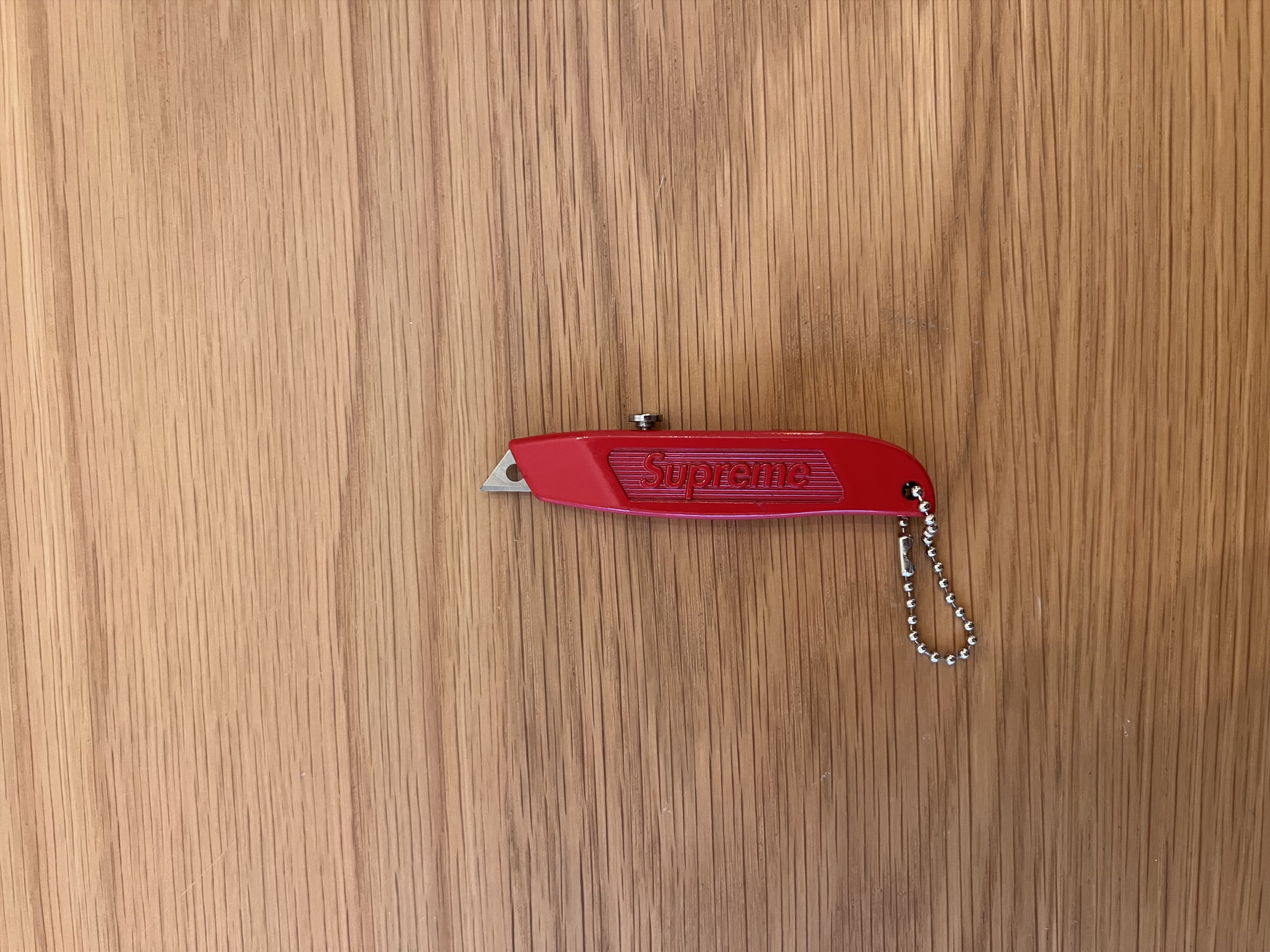 Supreme Supreme Utility Knife Keychain Red FW15 Size ONE SIZE - 2 Thumbnail