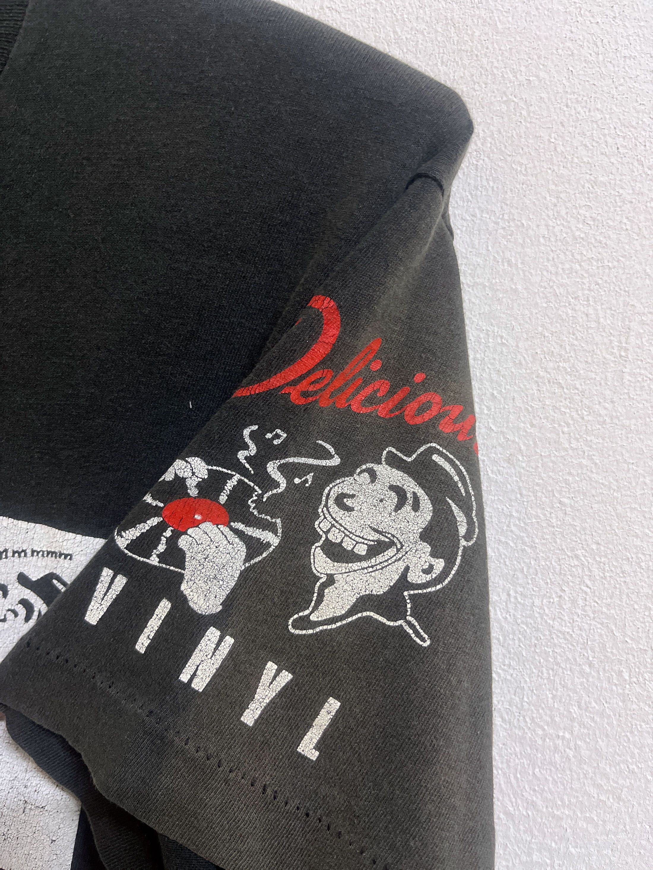 Band Tees Vintage 80s Delicious Vinyl Soul Funk Hip Hop Rap Records Size US L / EU 52-54 / 3 - 3 Thumbnail