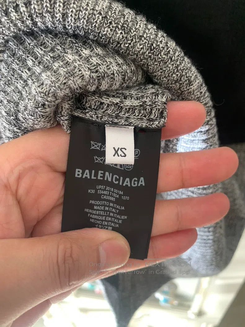 Balenciaga Balenciaga Wool Sweater Size US XS / EU 42 / 0 - 5 Thumbnail