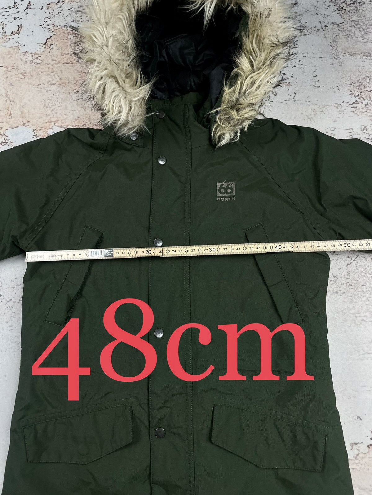 66 North 66North Hekla M Insulated Jacket Green womans Winter Long Size M / US 6-8 / IT 42-44 - 5 Thumbnail