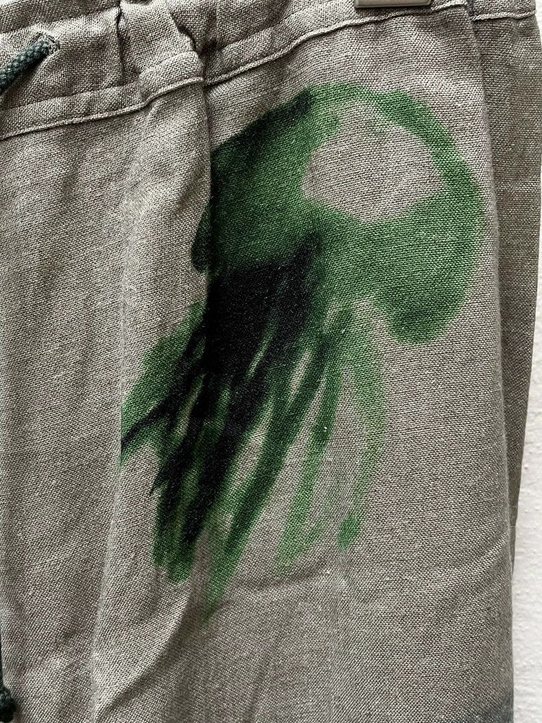 Yohji Yamamoto Yohji Yamamoto size 2 Ink painting jellyfish asymmetric wi Size US 28 / EU 44 - 8 Thumbnail