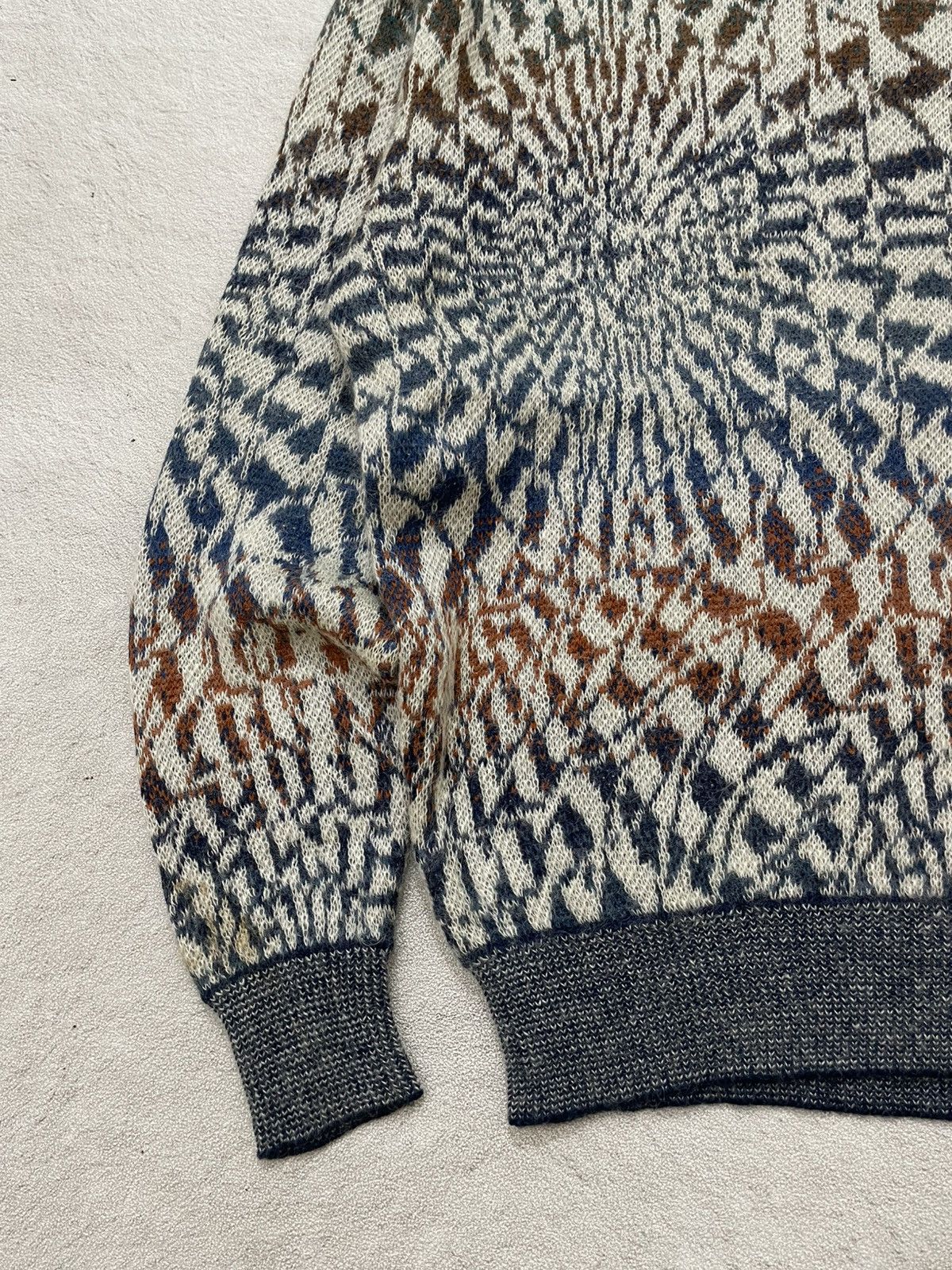 If Six Was Nine 2000s Missoni Knit Zig Zag Navajo Pattern y’s LGB ifsix Size US XL / EU 56 / 4 - 3 Thumbnail