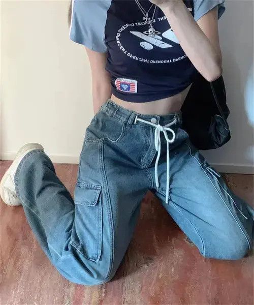 Japanese Brand × Vintage Jeans Pant Women Autumn Size 32" / US 10 / IT 46 - 4 Thumbnail