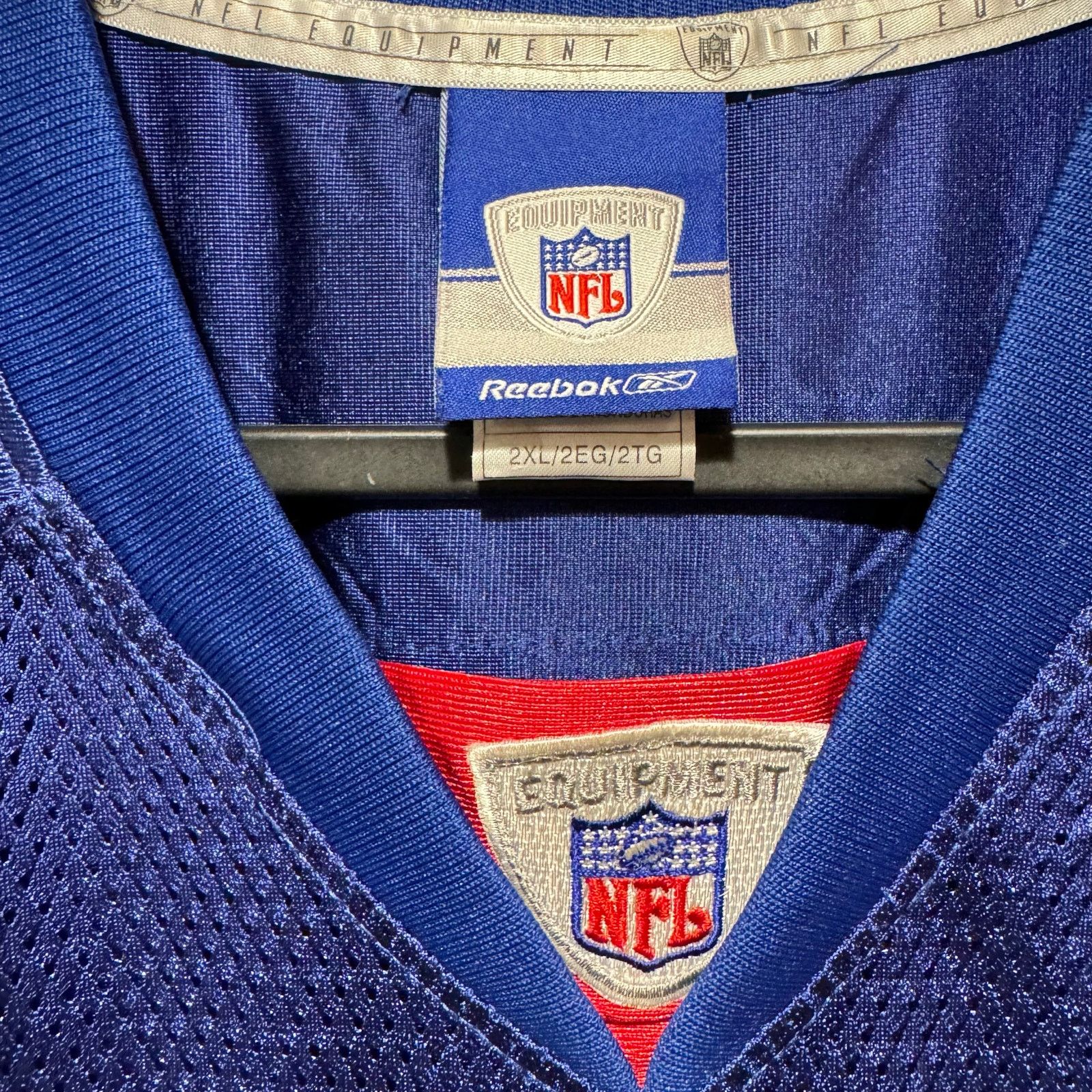 Reebok Plaxico Burress New York Giants Jersey Size US XXL / EU 58 / 5 - 2 Thumbnail