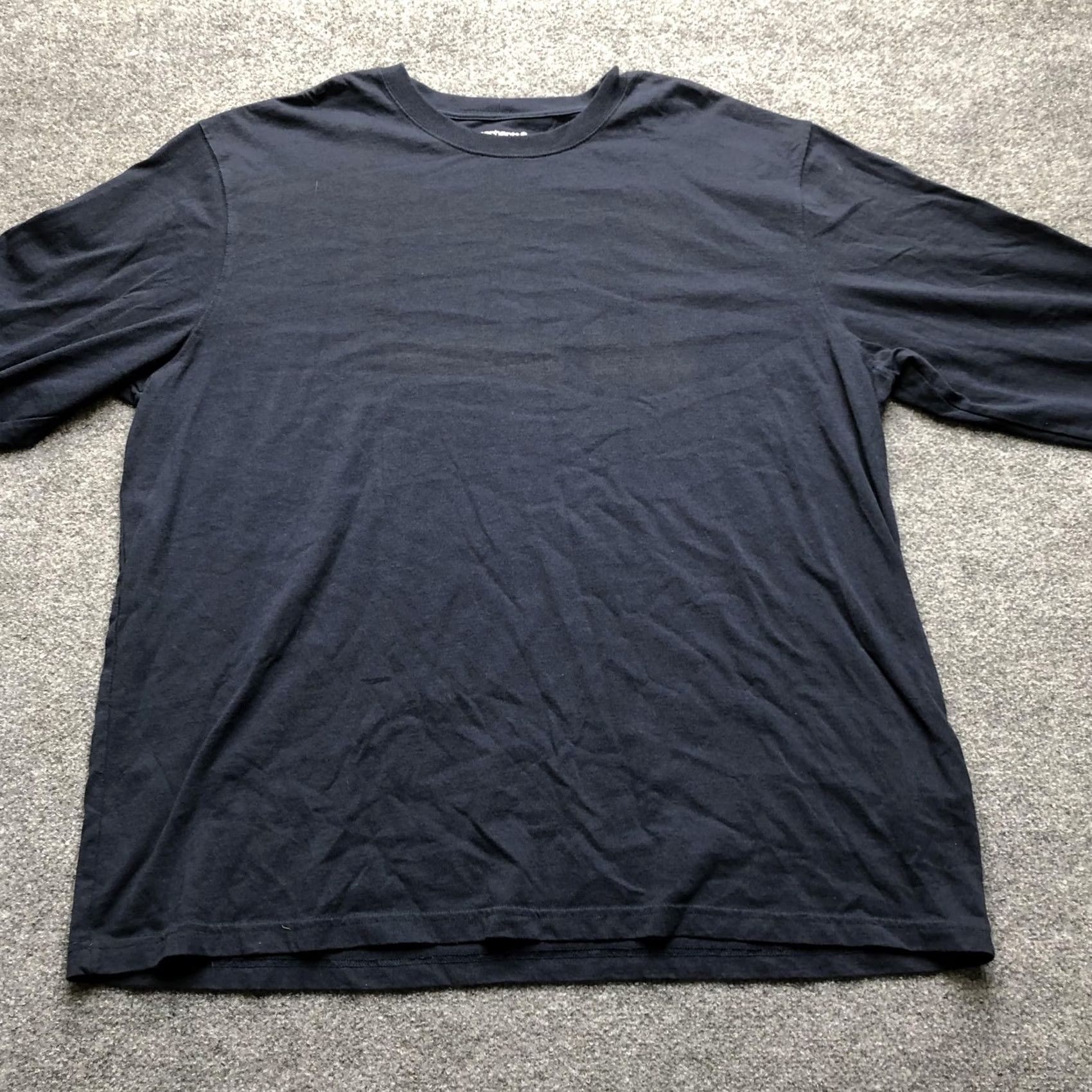 Carhartt Carhartt Shirt Mens 2XL Blue Loose Fit Long Sleeve Logo Workwear Crewneck Tee Size US XXL / EU 58 / 5 - 2 Thumbnail