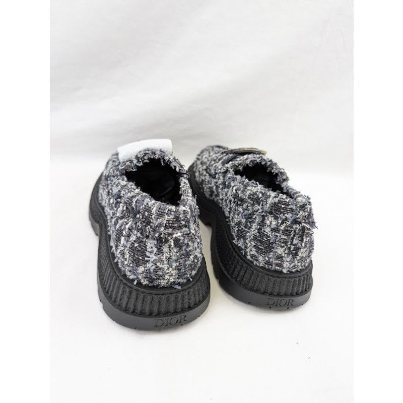 Dior o1rshd1 Buffalo Loafers Fabric in Navy Blue Size US 9 / EU 42 - 18 Thumbnail