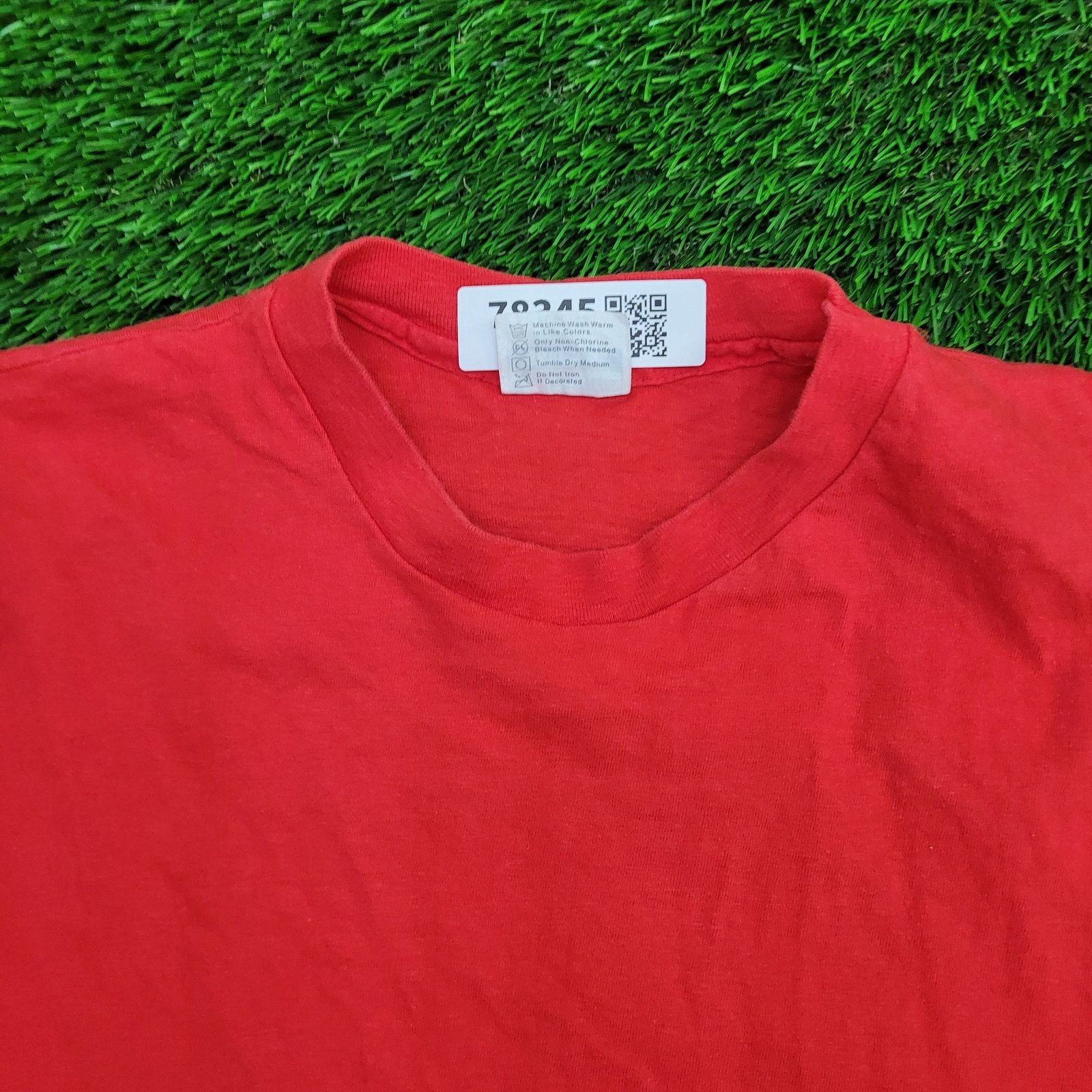 Hanes Vintage 80s Lowballers Baseball Shirt Large 21x27 USA Size US L / EU 52-54 / 3 - 5 Thumbnail