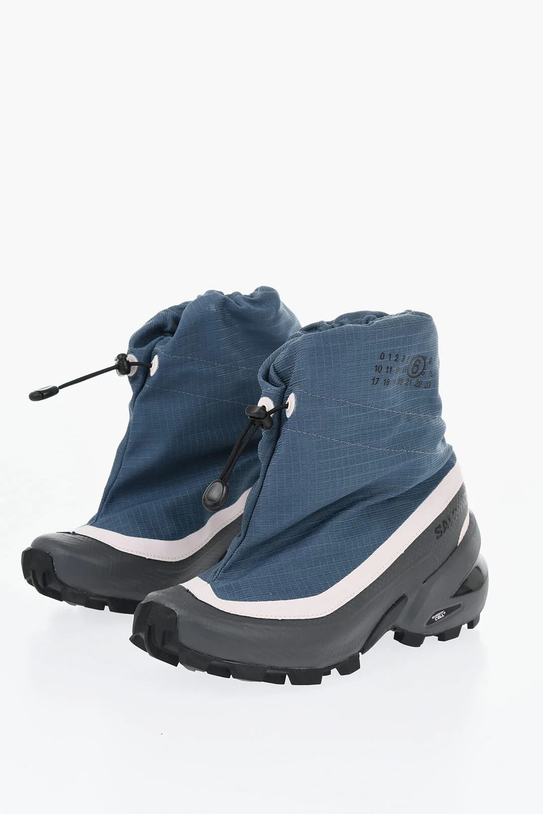 Maison Margiela × Salomon og1mm0426 Trek Hi-Top Sneakers in Light Blue Size US 6 / IT 36 - 2 Thumbnail