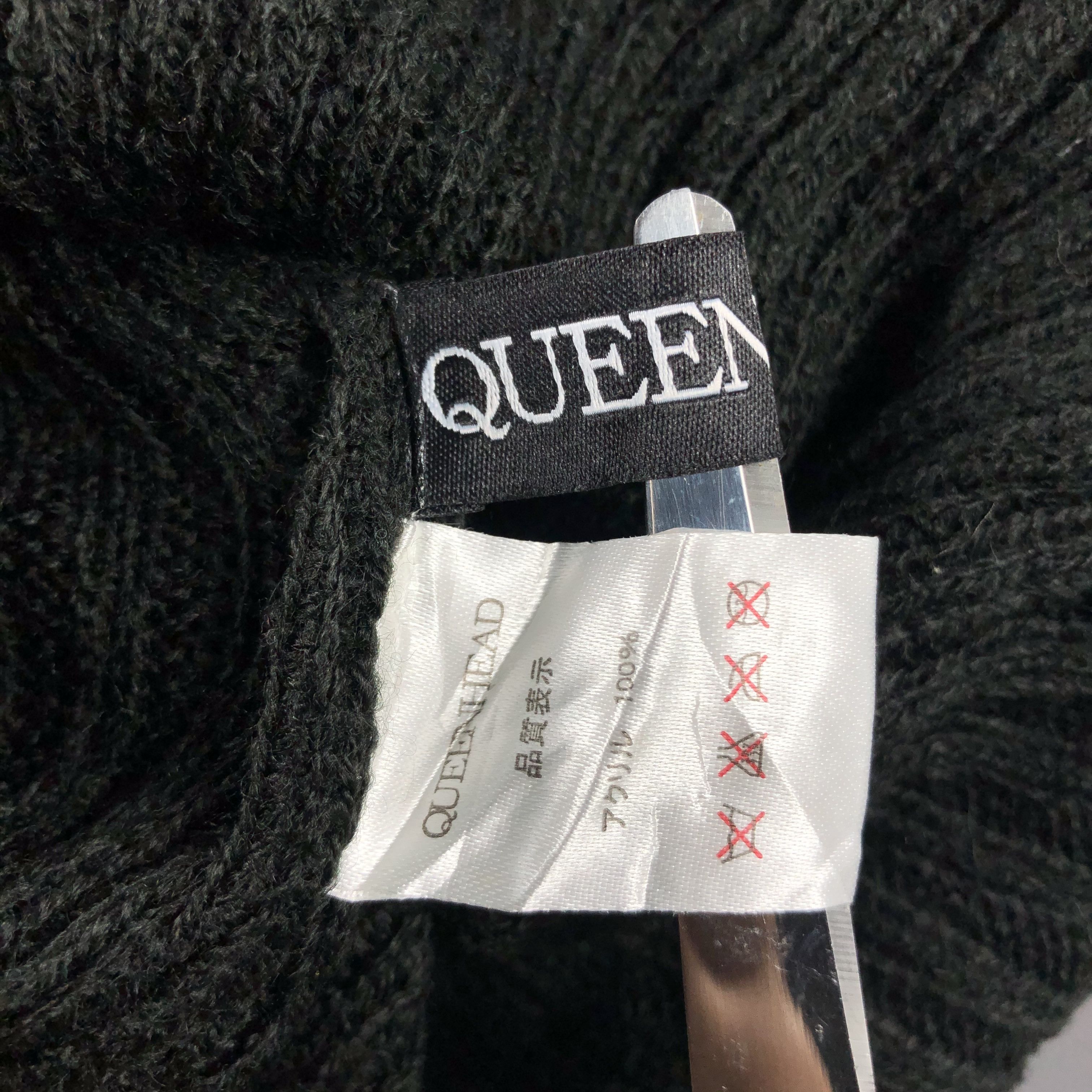 Japanese Brand × Vintage Queen Head Knit Beanie Snow Hat Snow Cap -D418 Size ONE SIZE - 5 Thumbnail