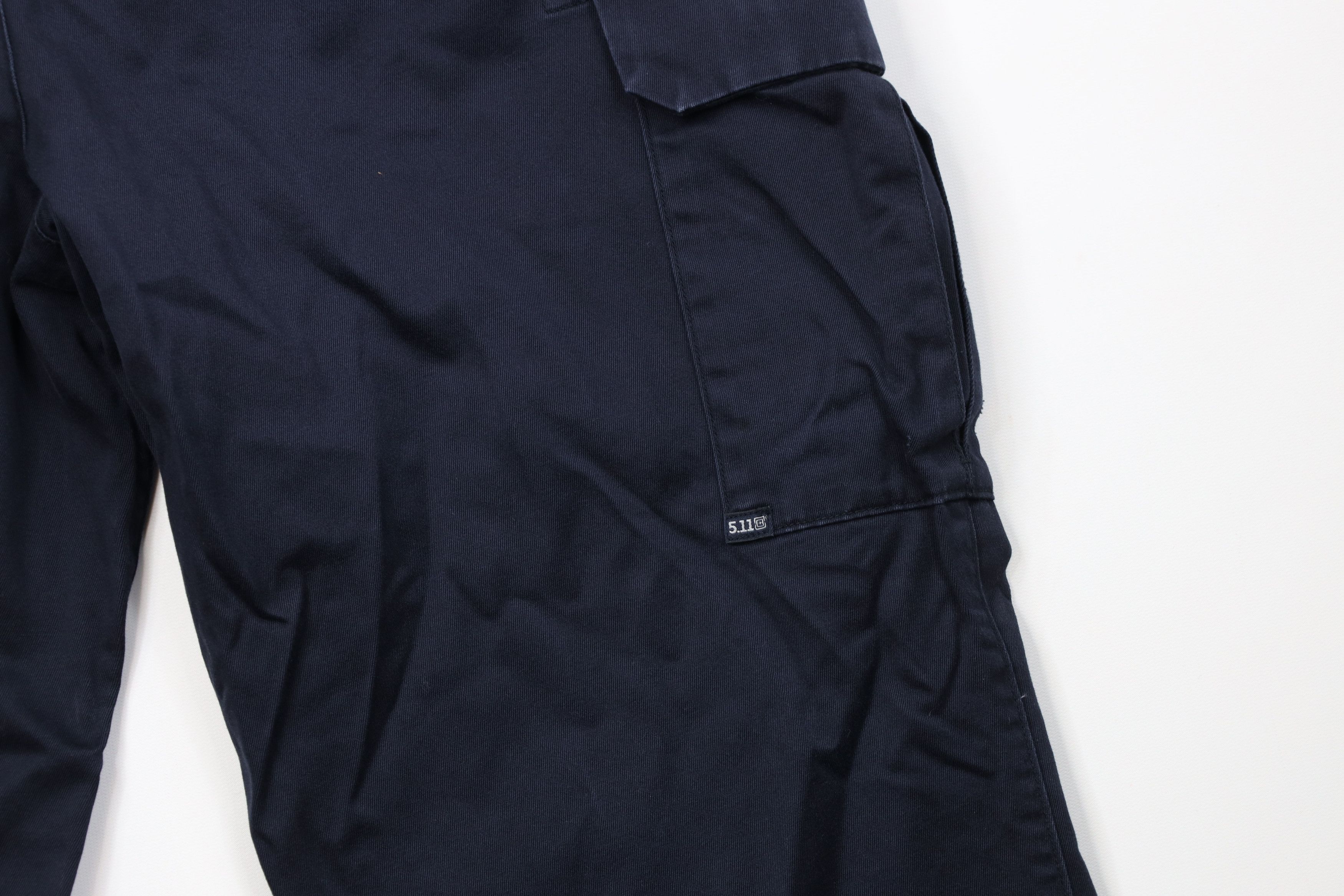Vintage 5.11 Tactical Series Company Uniform Cargo Pants Navy Blue Size US 42 / EU 58 - 12 Thumbnail