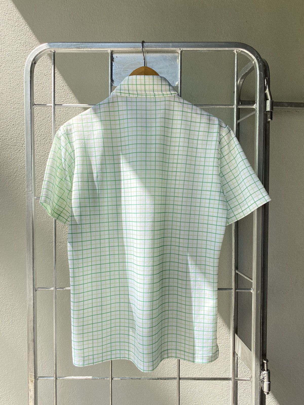 Adidas Adidas c Stell McCartney grid print shirt Size US S / EU 44-46 / 1 - 2 Thumbnail
