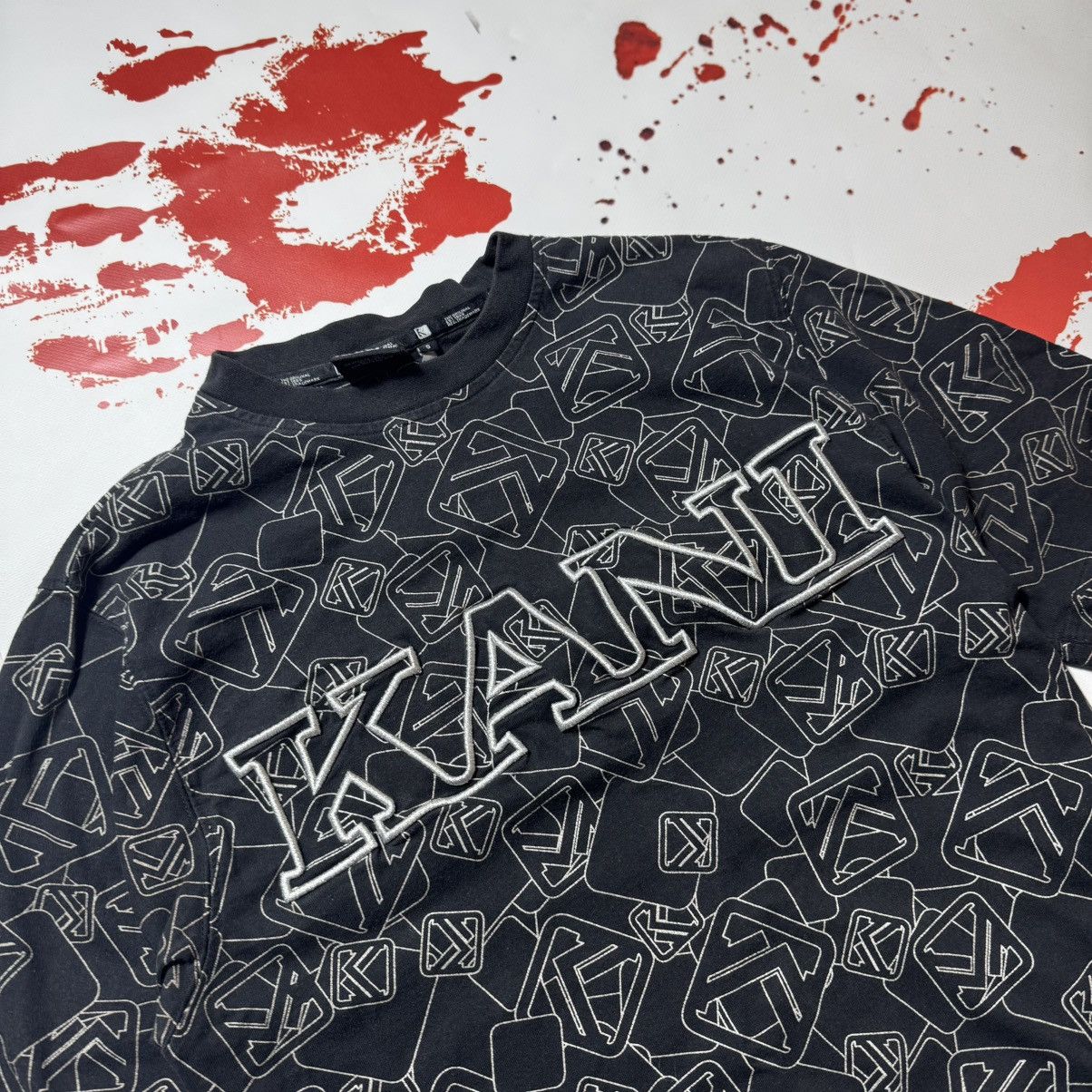 Karl Kani × Vintage vintage 90s big logo monogrammed karl kani t shirt Size US S / EU 44-46 / 1 - 2 Thumbnail