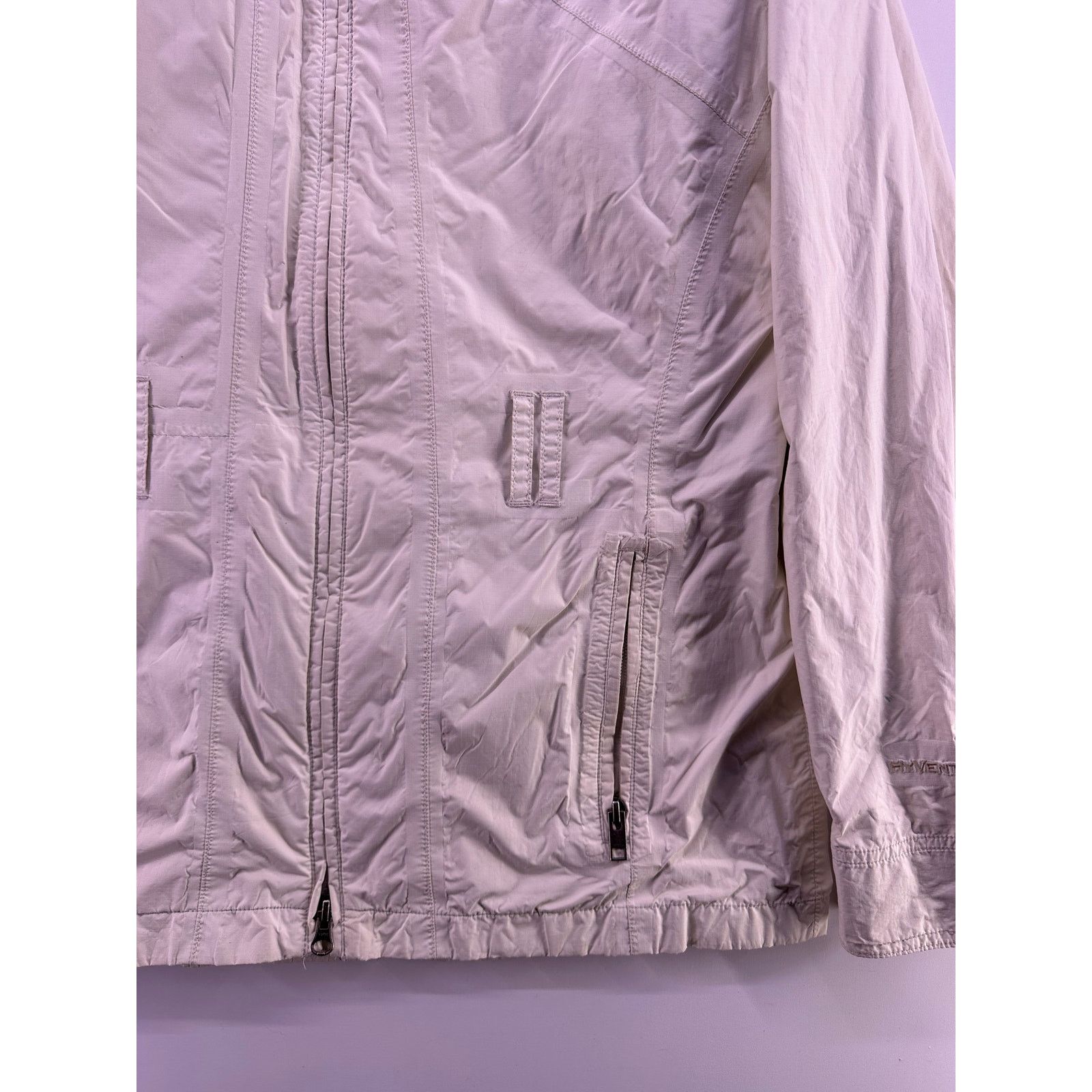 The North Face The North Face White Windbreaker Jacket Size Medium Size M / US 6-8 / IT 42-44 - 3 Thumbnail