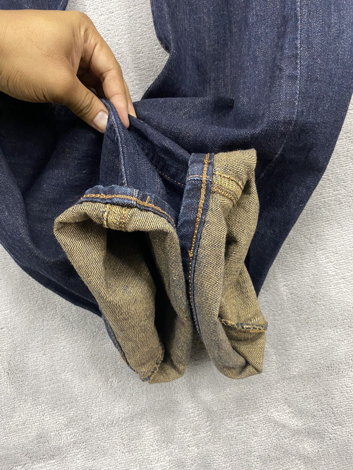 Hysteric Glamour × Japanese Brand × Vintage Vintage Edwin Exclusive Rare Flare Jeans Size US 34 / EU 50 - 8 Thumbnail