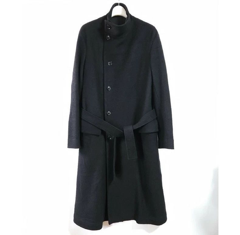 Yohji Yamamoto yohji yamamoto2015AW black wool coat-2505 Size US S / EU 44-46 / 1 - 1 Thumbnail