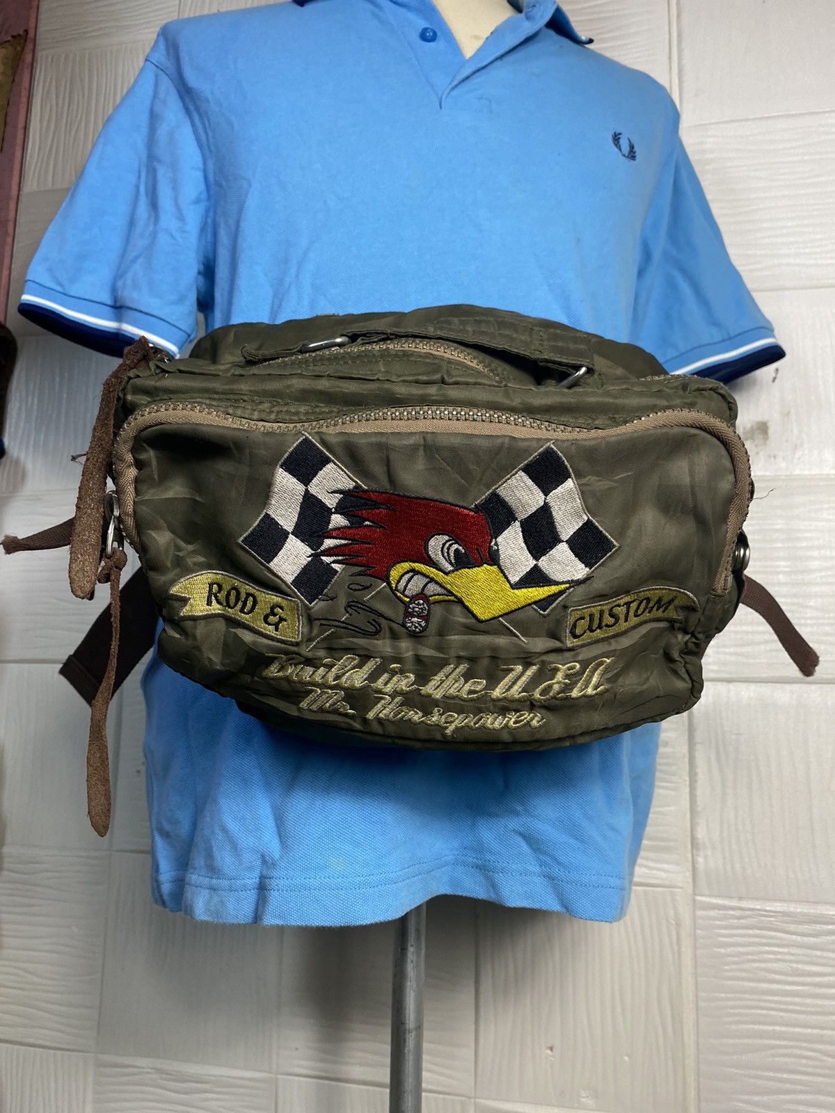 Vintage Mr clay smith woddy wood parker waist bag Size ONE SIZE - 1 Thumbnail