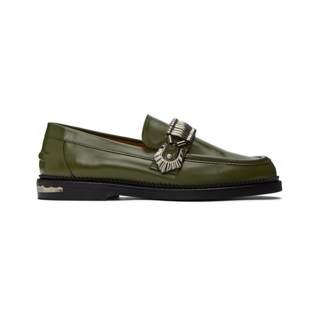 Toga o1mle0325 Aj1186 Loafers in Khaki Polido Size US 7 / EU 40 - 1 Thumbnail