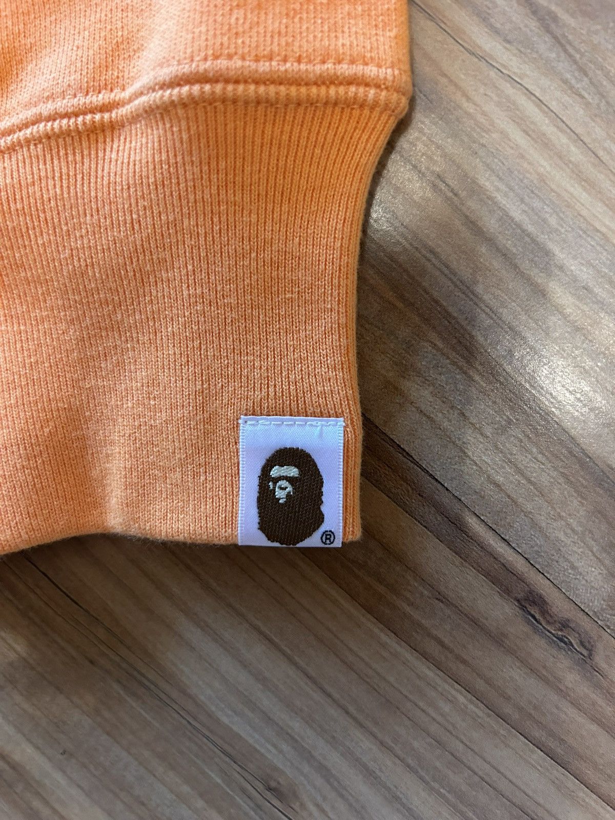 Bape NEW Bape Orange One Point Ape Face Pullover Hoodie Size US XL / EU 56 / 4 - 7 Thumbnail