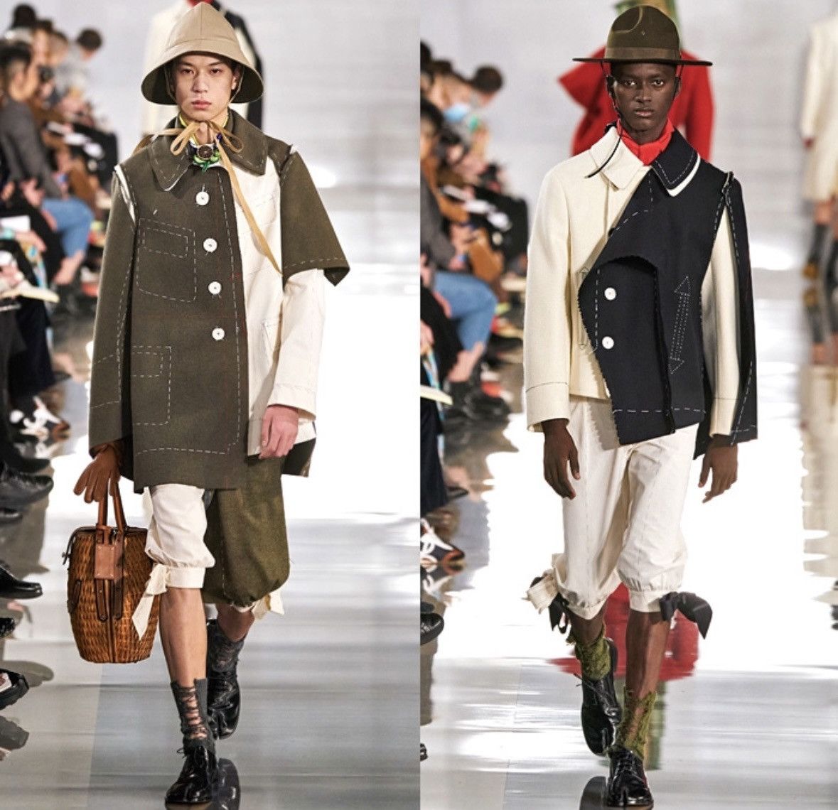 Maison Margiela Maison Margiela deconstructed runway shorts FW20 Size US 30 / EU 46 - 12 Thumbnail