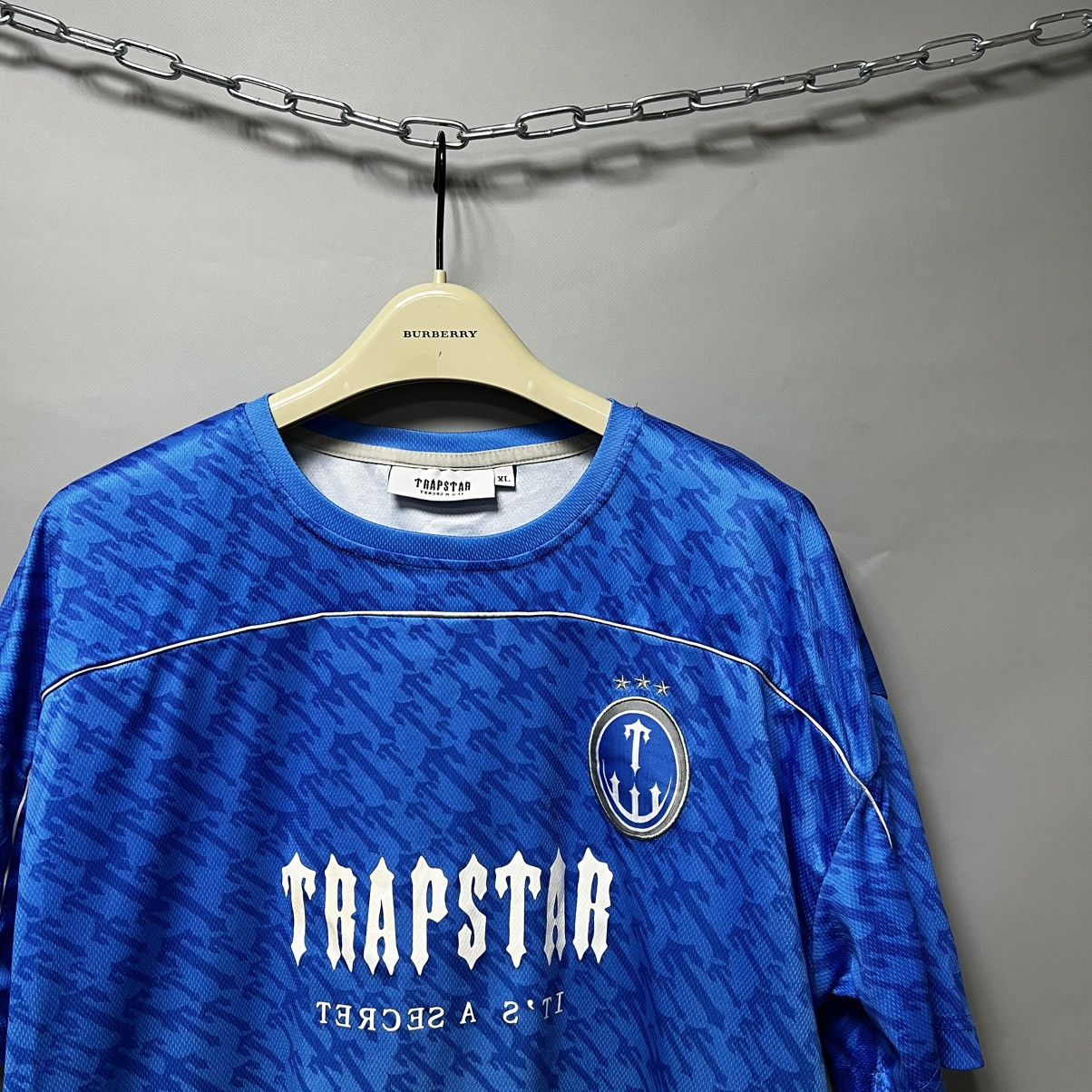 Trapstar London Trapstar Monogram Football Jersey Y2K Size US XL / EU 56 / 4 - 8 Thumbnail
