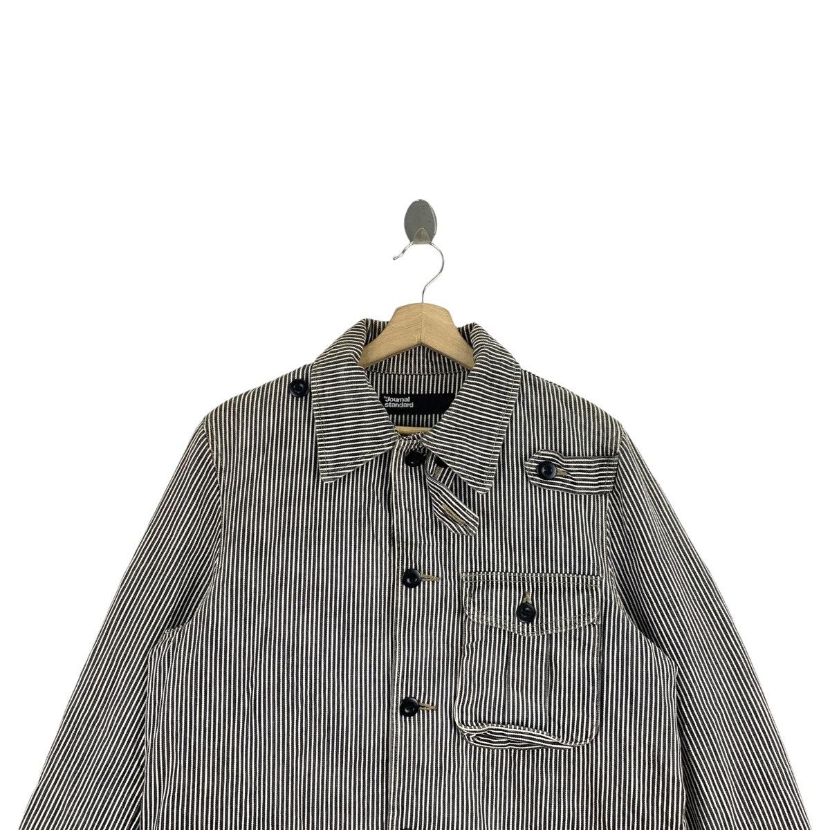 Journal Standard JOURNAL STANDARD Japanese Brand Fully Button Hickory Jacket Size US M / EU 48-50 / 2 - 5 Thumbnail