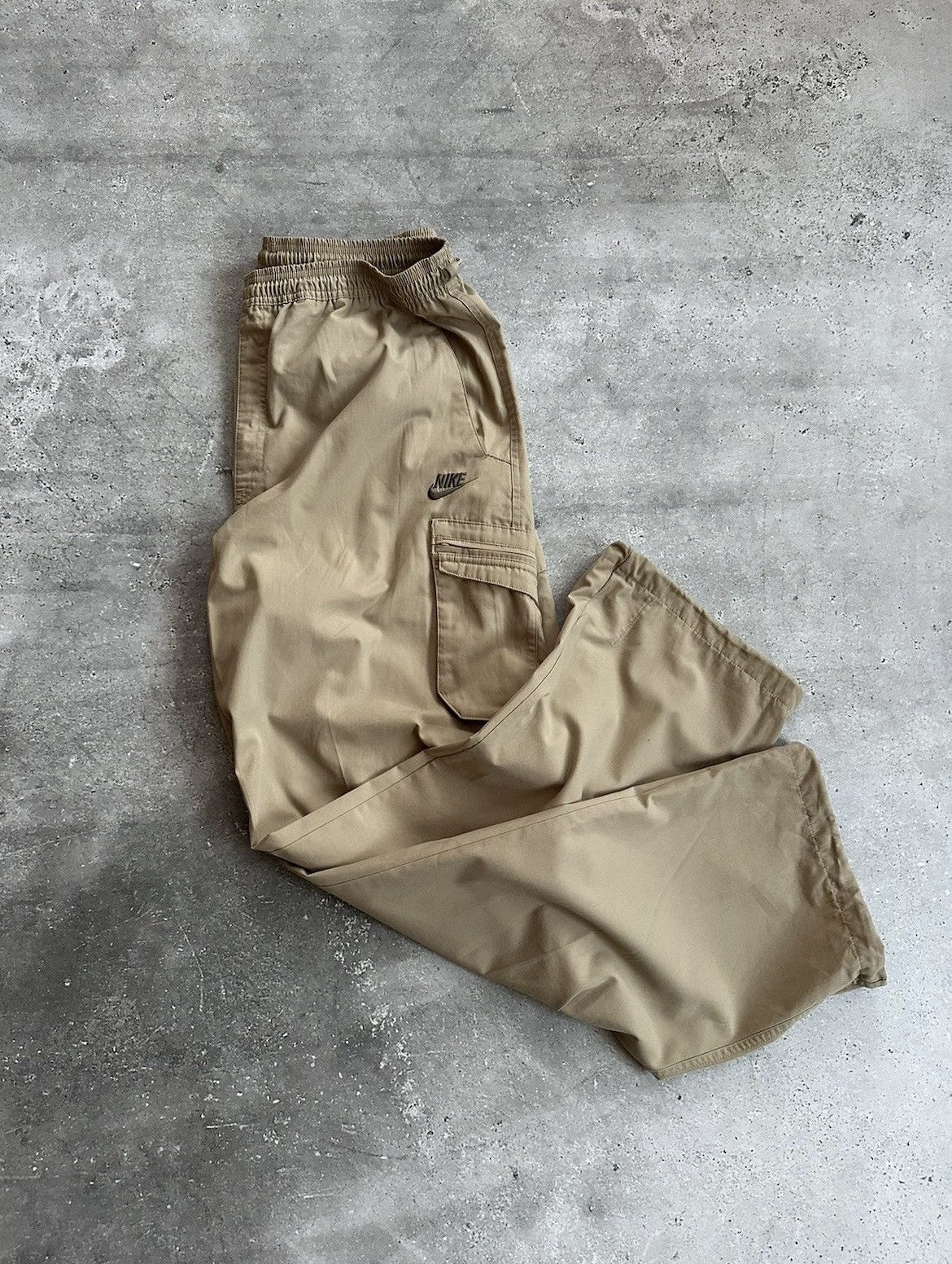 Vintage Nike Cargo Pants Y2K Style Drill Baggy Fit Oversize