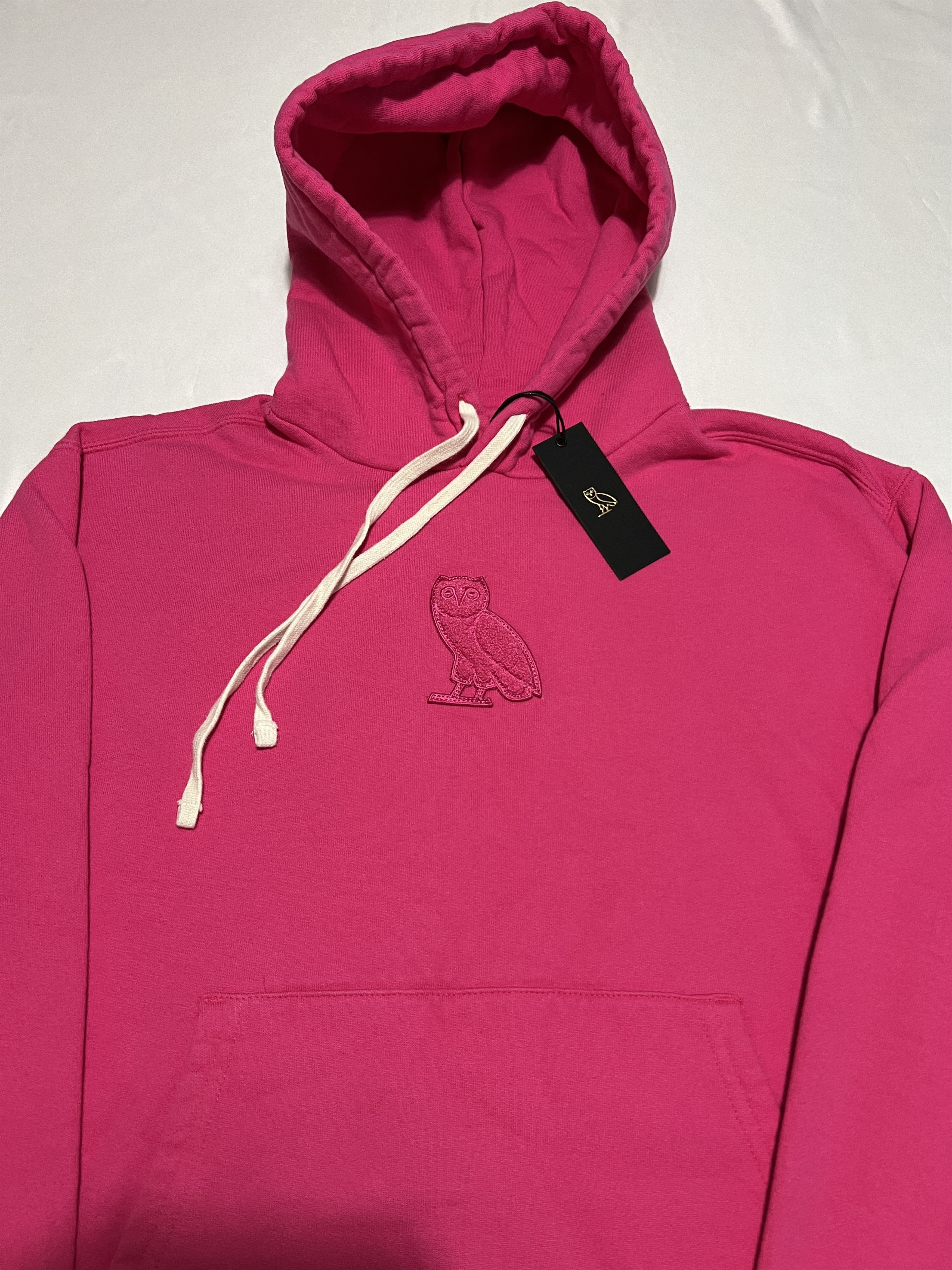 Drake OVO Mini OG Owl Valentine's Hoodie Fuchsia Size US M / EU 48-50 / 2 - 2 Thumbnail