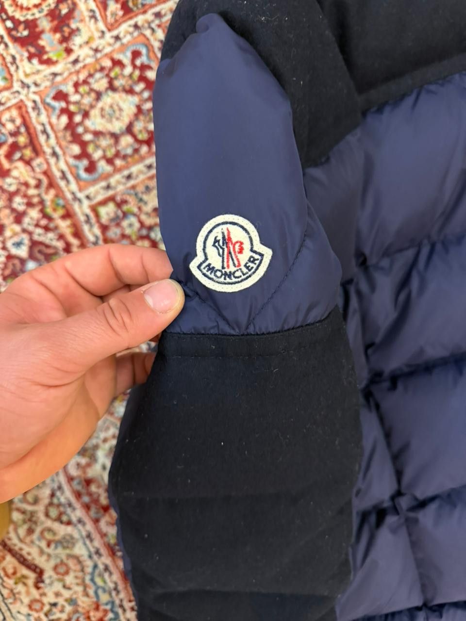 Moncler Moncler Mens Puffer Jacket Size 3 Dimier Blue Size US L / EU 52-54 / 3 - 4 Thumbnail
