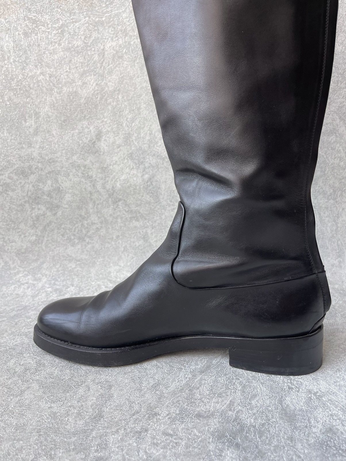 Gucci Gucci Smooth Leather Betis Glamour Riding Boots Size 39 Size US 9 / IT 39 - 14 Thumbnail