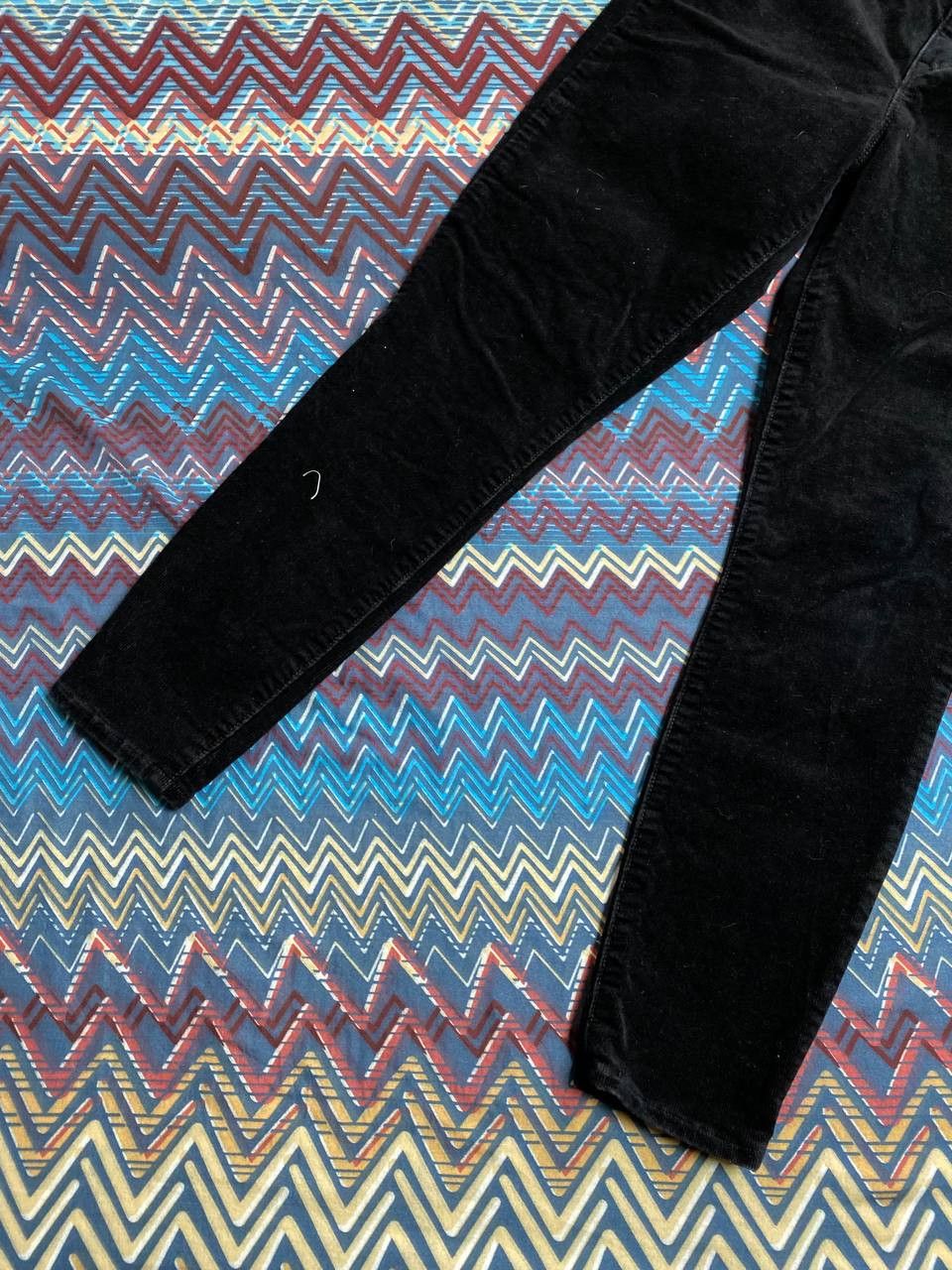 Gap × Vintage Gap Modern Legging Velvet Pant Green Size 36" / US 14 / IT 50 - 13 Thumbnail