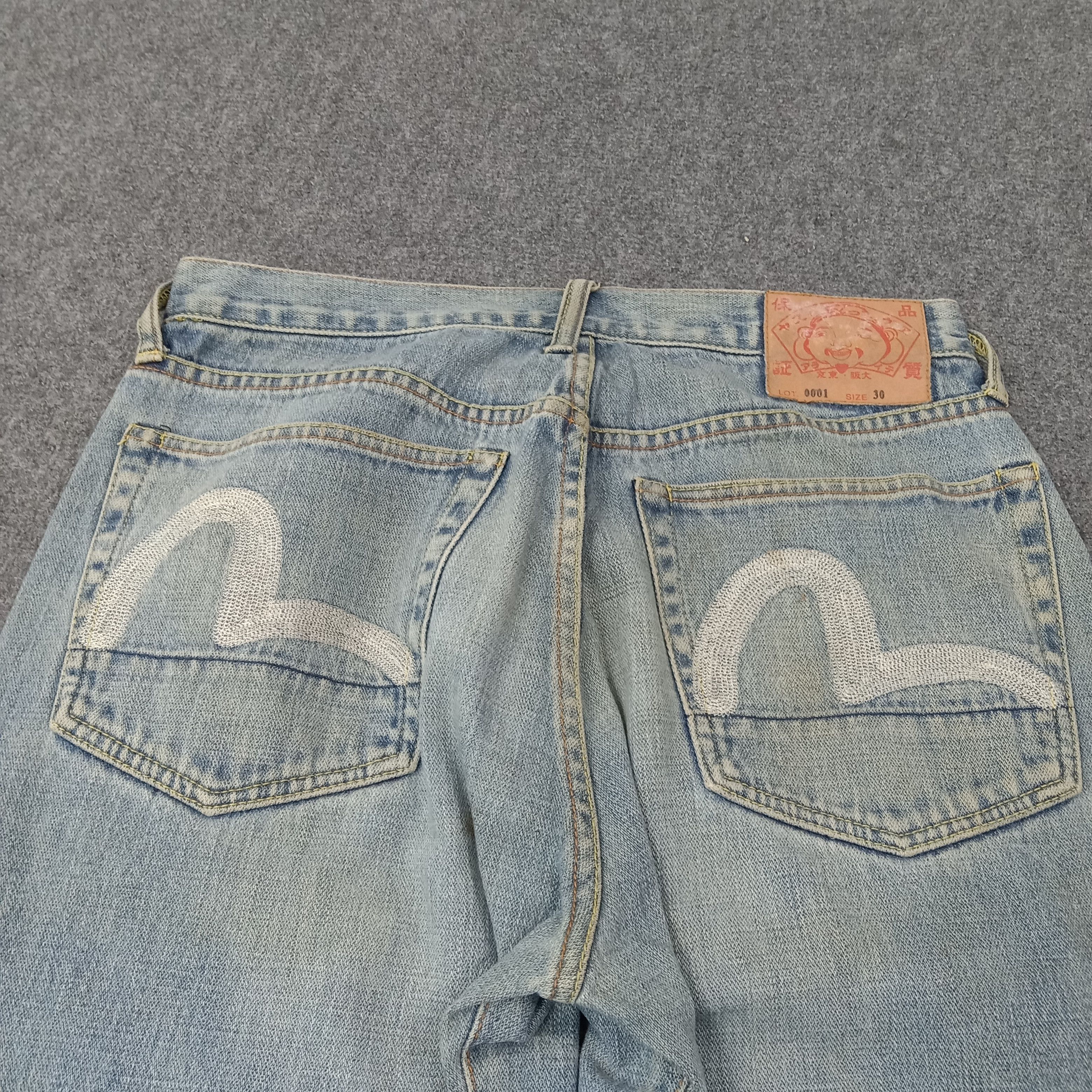 Evisu Evisu Japanese Brand Daicock Custom Art Denim Jeans C228N27 Size US 30 / EU 46 - 7 Thumbnail