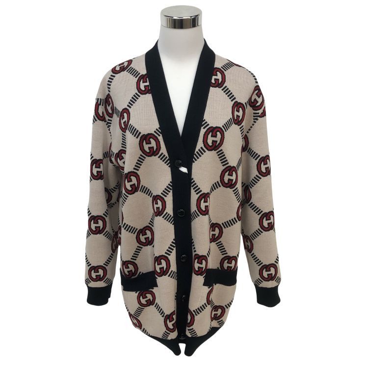 Gucci Gucci GG Logo Reversible Cardigan Size XS Size US XS / EU 42 / 0 - 1 Thumbnail