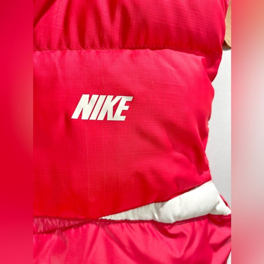 Nike Nike Alliance 550 Down Red Puffer Vest Gillet Size S Size S / US 4 / IT 40 - 4 Thumbnail
